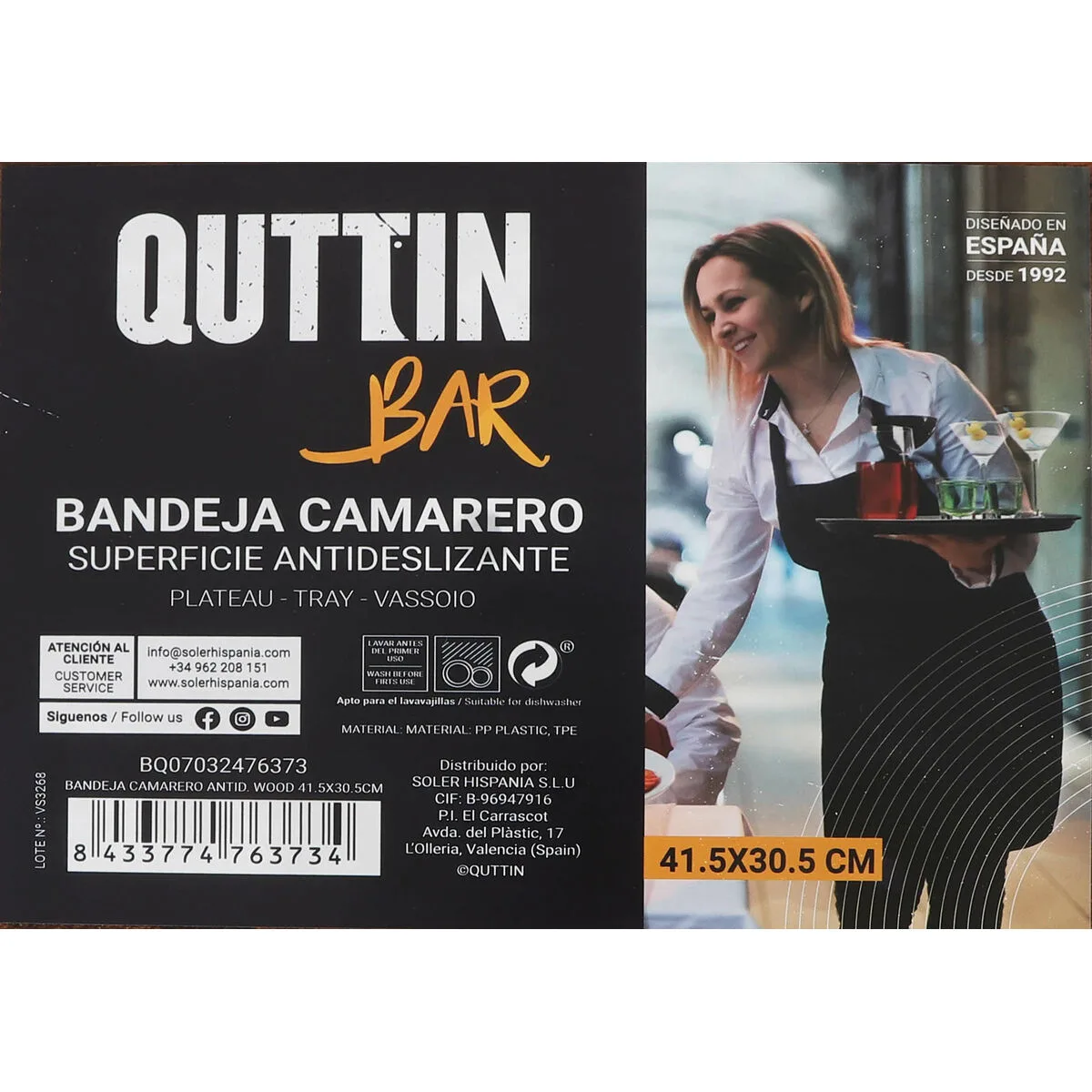 Plateau quttin 41 5 x 30 5 x 2 cm 12 unites s223498429. Diaytar, c'est la vitrine ultime des produits qui comptent vraiment, ceux qui simplifient et embellissent existant.