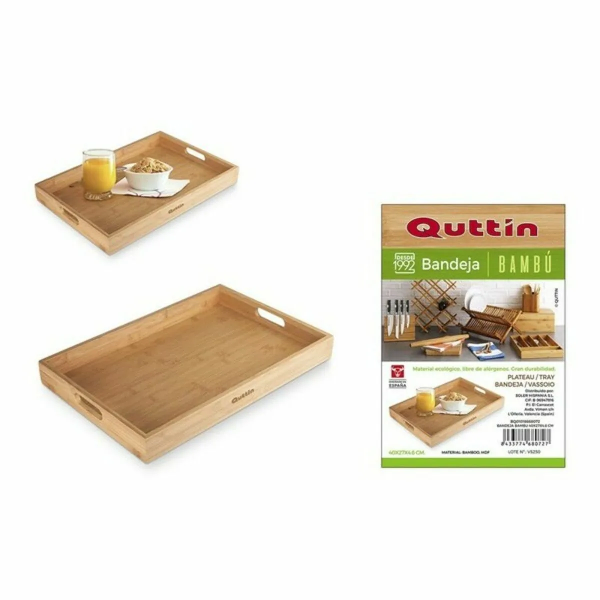 Plateau quttin 62326 bambou 40 x 27 x 4 6 cm 6 unites s223018067. Chez Diaytar, nous sommes convaincus que le meilleur produit est celui qui allie utilité, beauté et innovation. C'est notre credo.