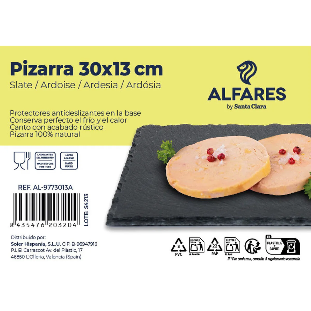 Plateau santa clara alfares ardoise 30 x 13 cm 20 unites s222877242. Diaytar, la boutique en ligne qui pense à tout : des gadgets électroniques les plus futés aux objets maison les plus design