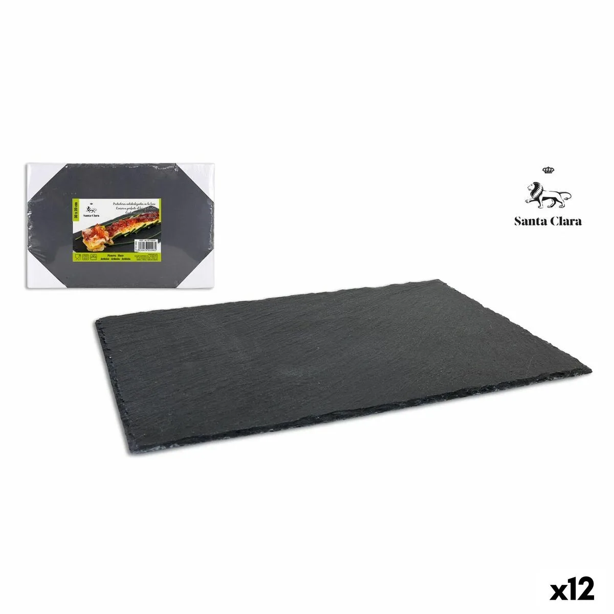 Plateau santa clara alfares ardoise 30 x 20 cm 6 mm 12 unites s222877345. Transformez votre intérieur avec les produits déco Diaytar !