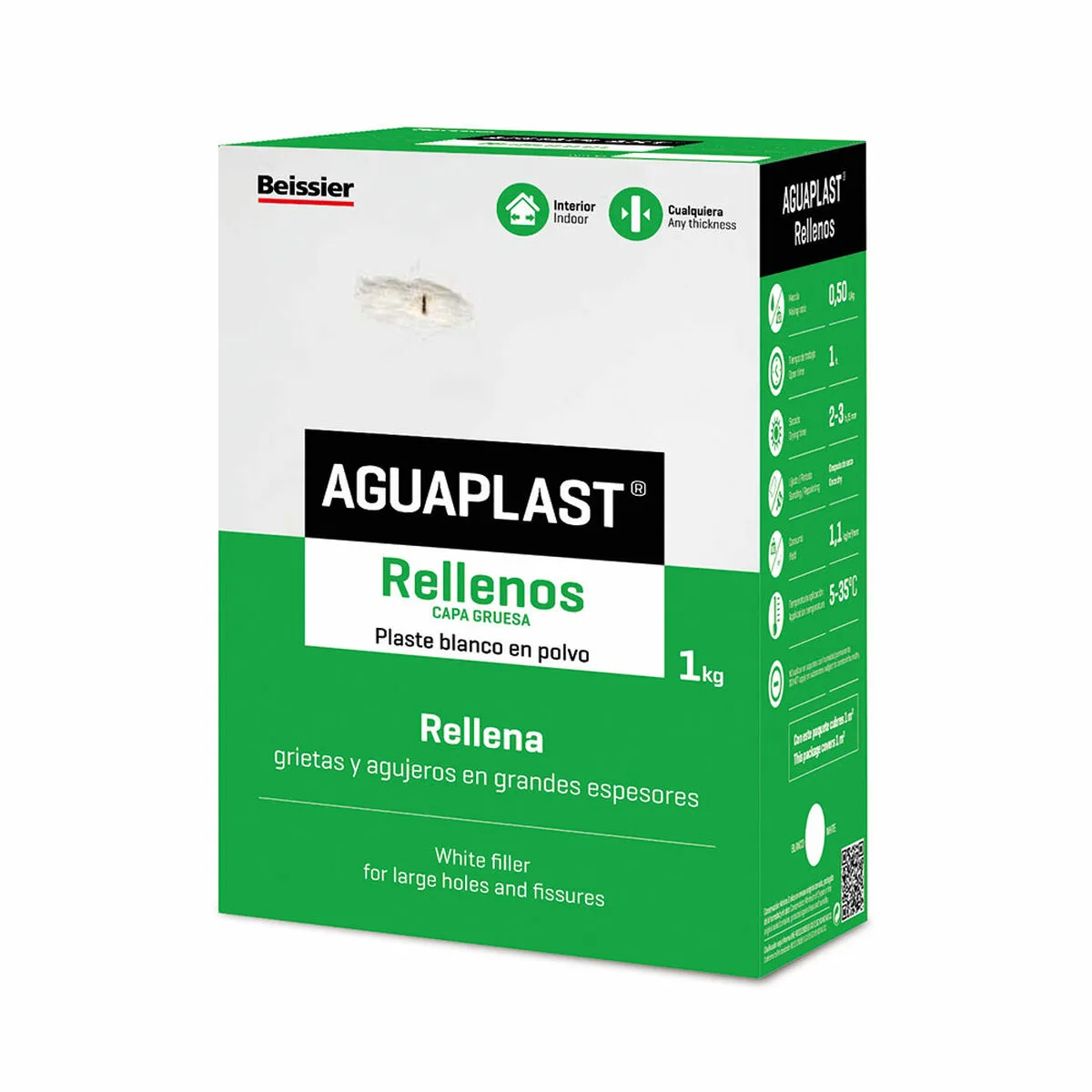Platre en poudre aguaplast blanc 1 kg s791787445. Innovation, style et qualité : les trois piliers de l'expérience Diaytar.