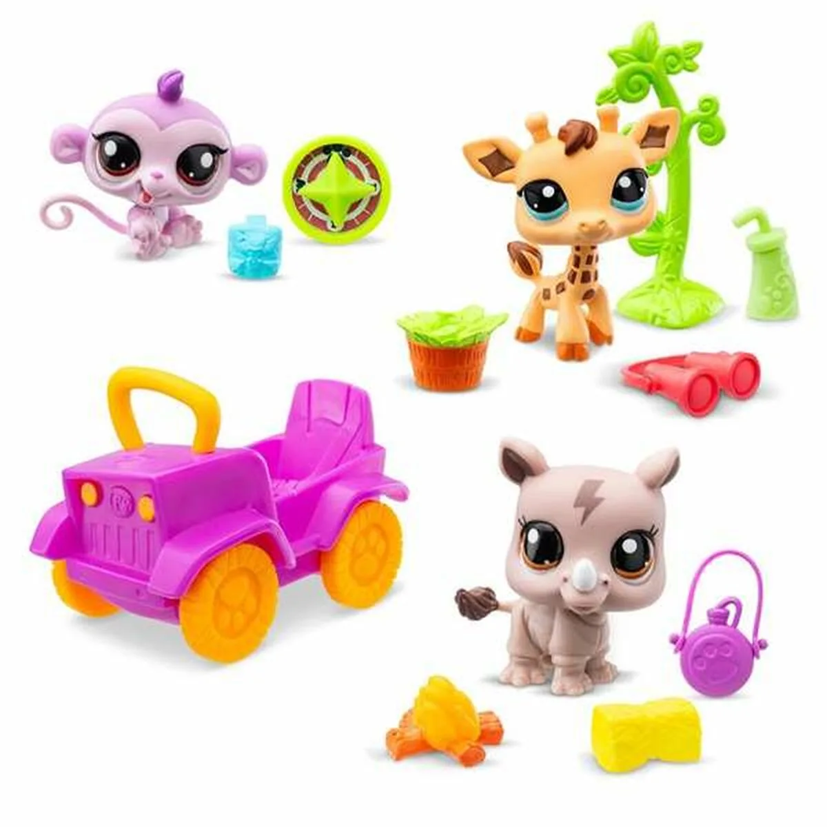Playset bandai littlest pet shop safari 8 pieces s719761319. Votre style, votre personnalité, nos produits : bienvenue chez Diaytar !