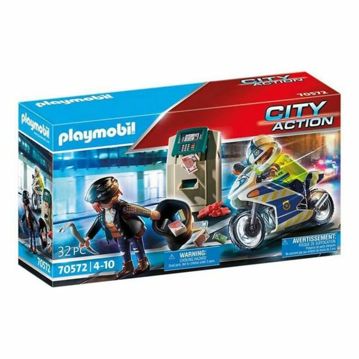 Playset city action police motorbike playmobil 70572 32 pcs s241059475. Nous traitons chaque produit Diaytar avec le même respect que si nous devions l'offrir à un proche. La qualité est non-négociable.