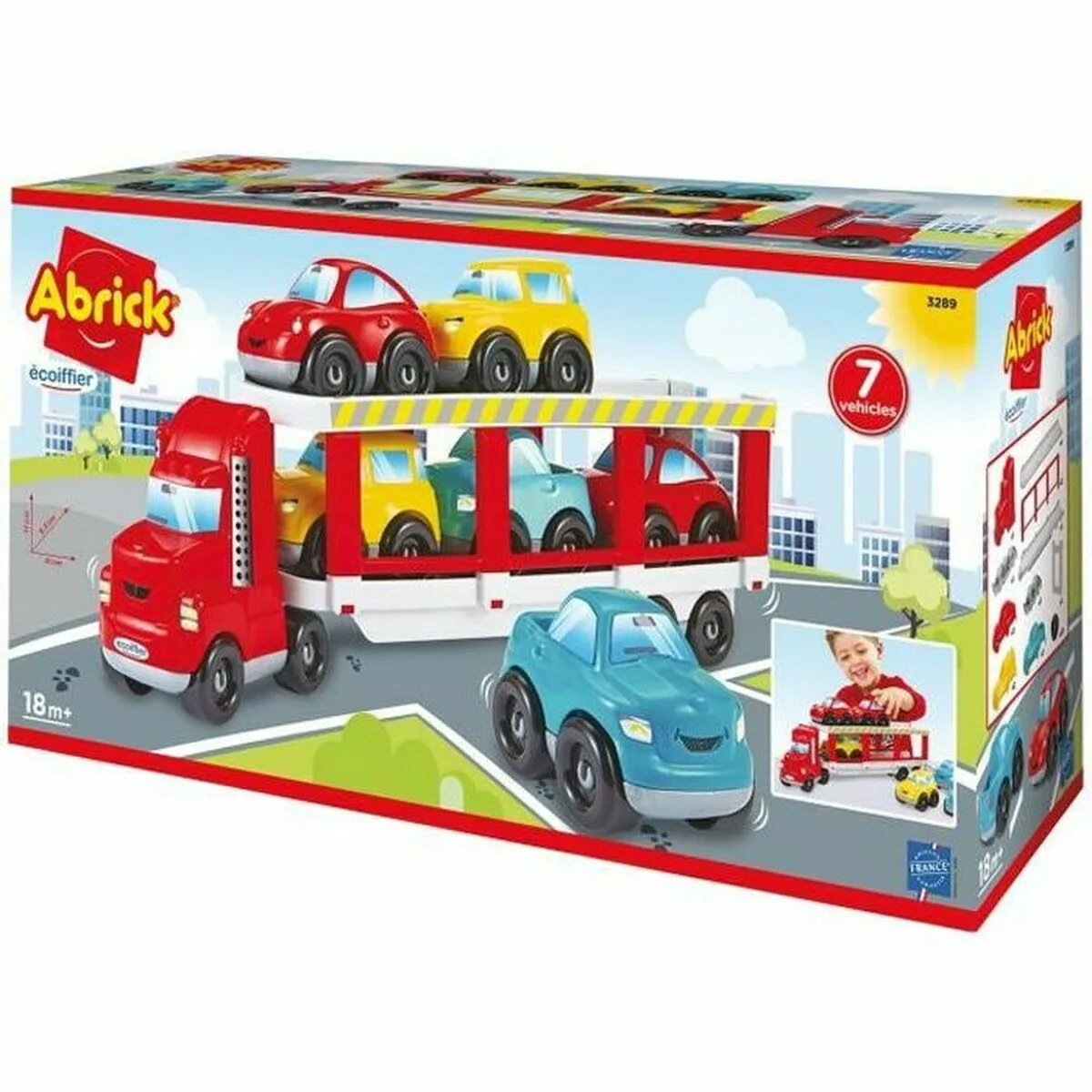 Playset ecoiffier 3289 car carrier truck s716718080. Diaytar, c'est le testament vivant qu'on peut allier large choix et qualité exemplaire dans le e-commerce.