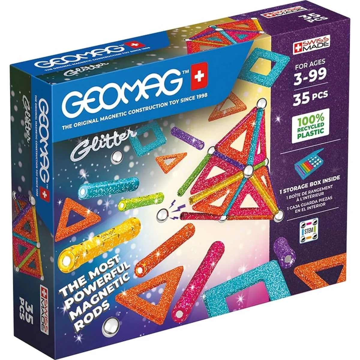 Playset geomag glitter 35 pieces s716343620. L'art de vivre à la française s'exprime dans notre collection maison Diaytar.
