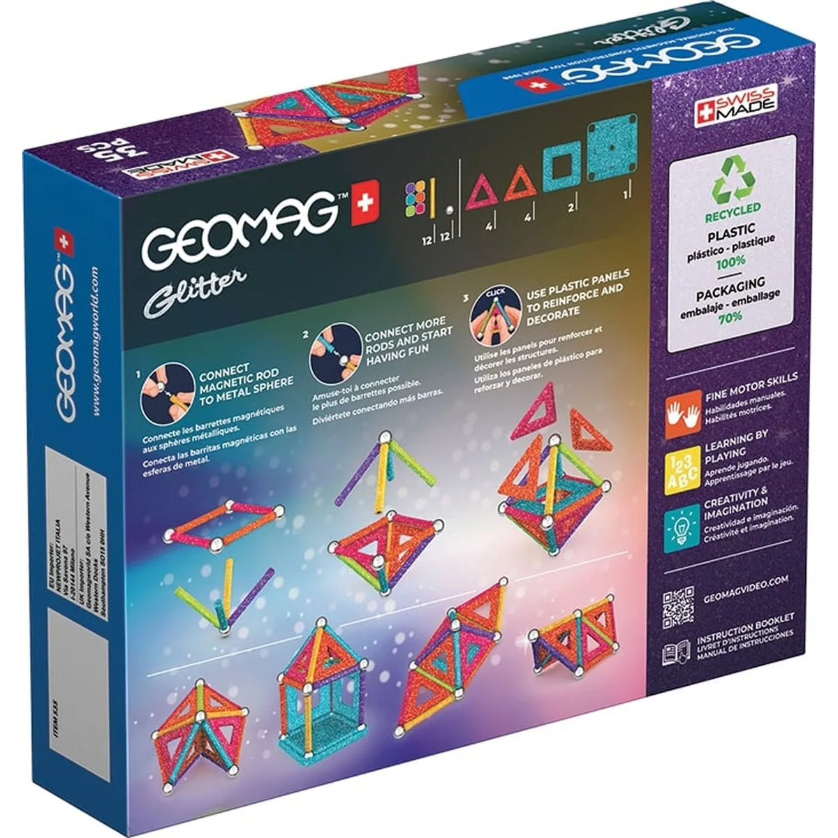 Playset geomag glitter 35 pieces s716343671. Pour un quotidien optimisé et stylisé, faites confiance à Diaytar et son expertise en produits généraux et innovants