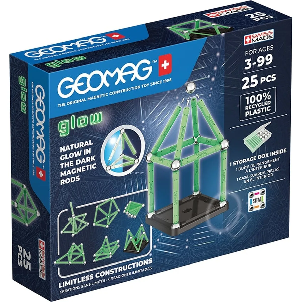 Playset geomag glow recycled 25 pieces s716343341. Diaytar, c'est la solution élégante à tous vos problèmes du quotidien, et la source de nouvelles envies insoupçonnées.