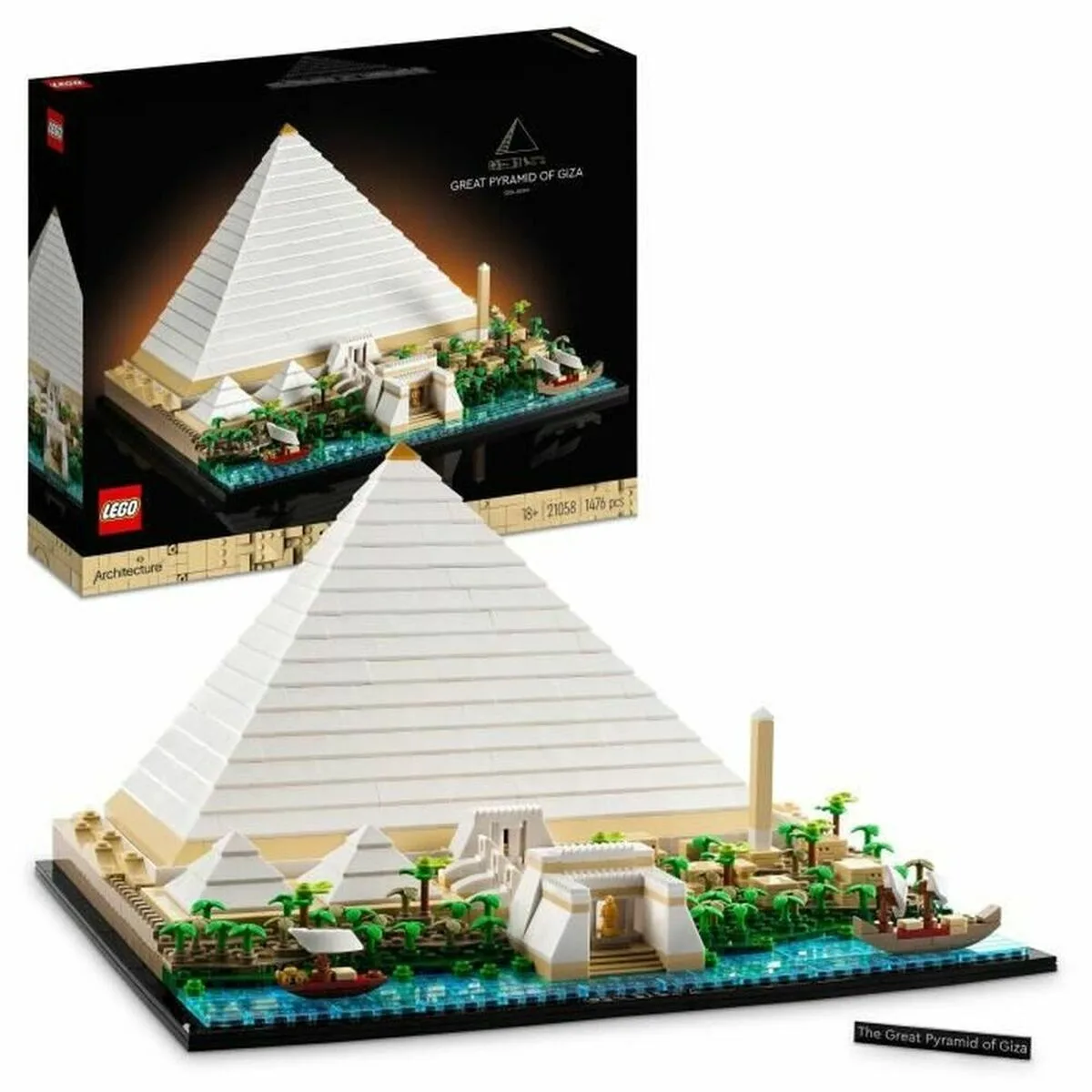 Playset lego 21058 architecture the great pyramid of giza 1476 pieces s717499373. Oubliez tout ce que vous savez sur le e-commerce. Diaytar réécrit les règles avec une offre audacieuse et éclectique.
