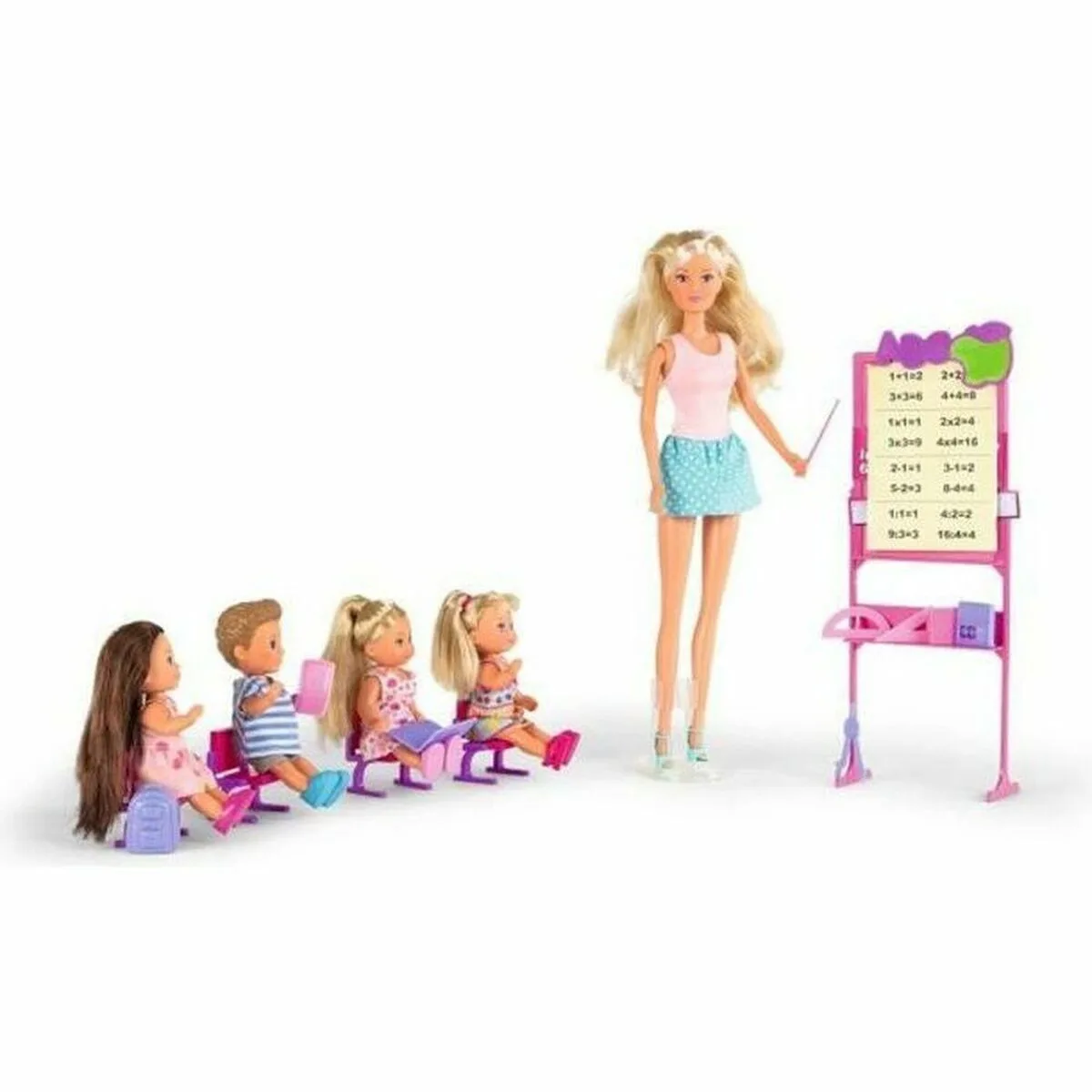Playset majorette schoolteacher 12 cm s715829935. Bienvenue sur Diaytar, l'endroit où les produits ne sont pas juste achetés, mais sont adoptés pour la vie.