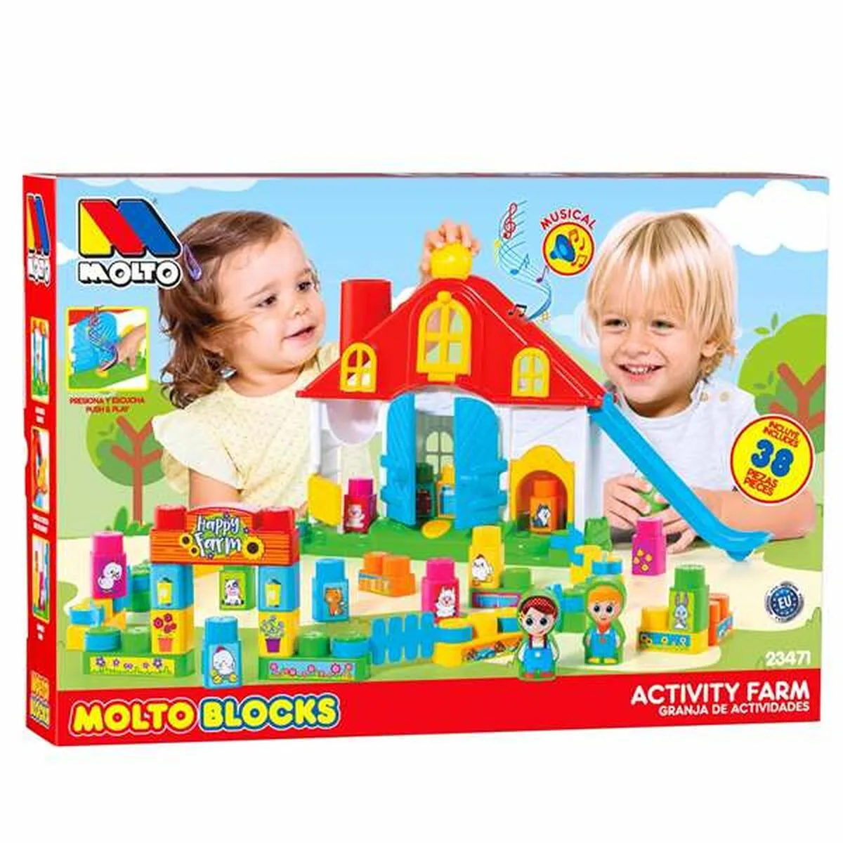 Playset molto son ferme 38 pieces s242972560. Notre équipe chez Diaytar est votre équipe de choc, dévouée à débusquer les produits qui méritent votre attention.