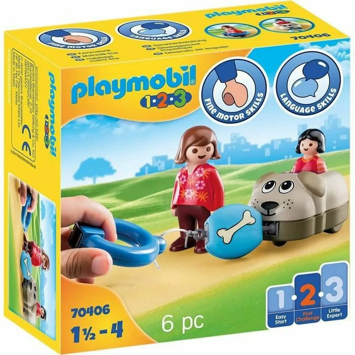 Playset playmobil 1 2 3 chien enfants 70406 6 pcs s241522974. Diaytar transforme l'essai du e-commerce généraliste en vous offrant une expérience curated, qualitative et surprenante