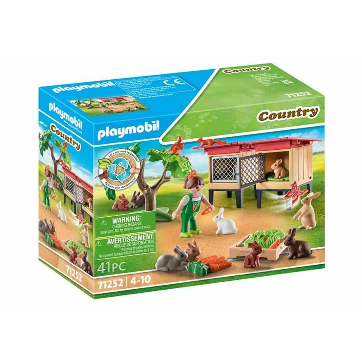 Playset playmobil 71252 country rabbit hutch 41 pieces s242928693. Diaytar, la boutique en ligne qui pense à tout : des gadgets électroniques les plus futés aux objets maison les plus design