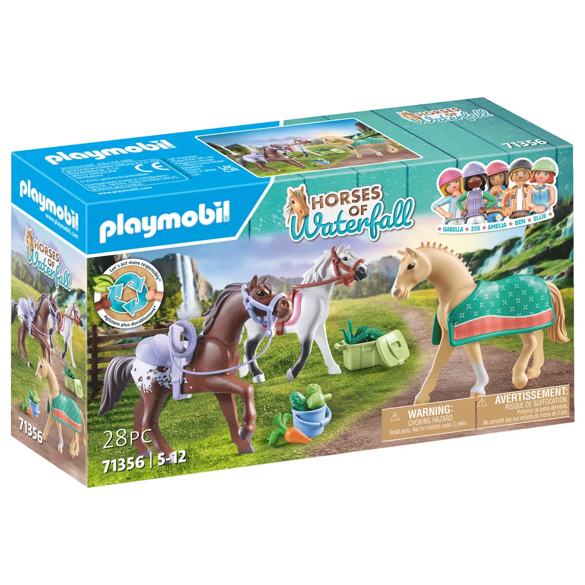 Playset playmobil 71356 horses of waterfall 28 pieces s719575968. Diaytar a été pensé pour les multitâches, les exigeants, les pressés, les rêveurs... En somme, pour vous.