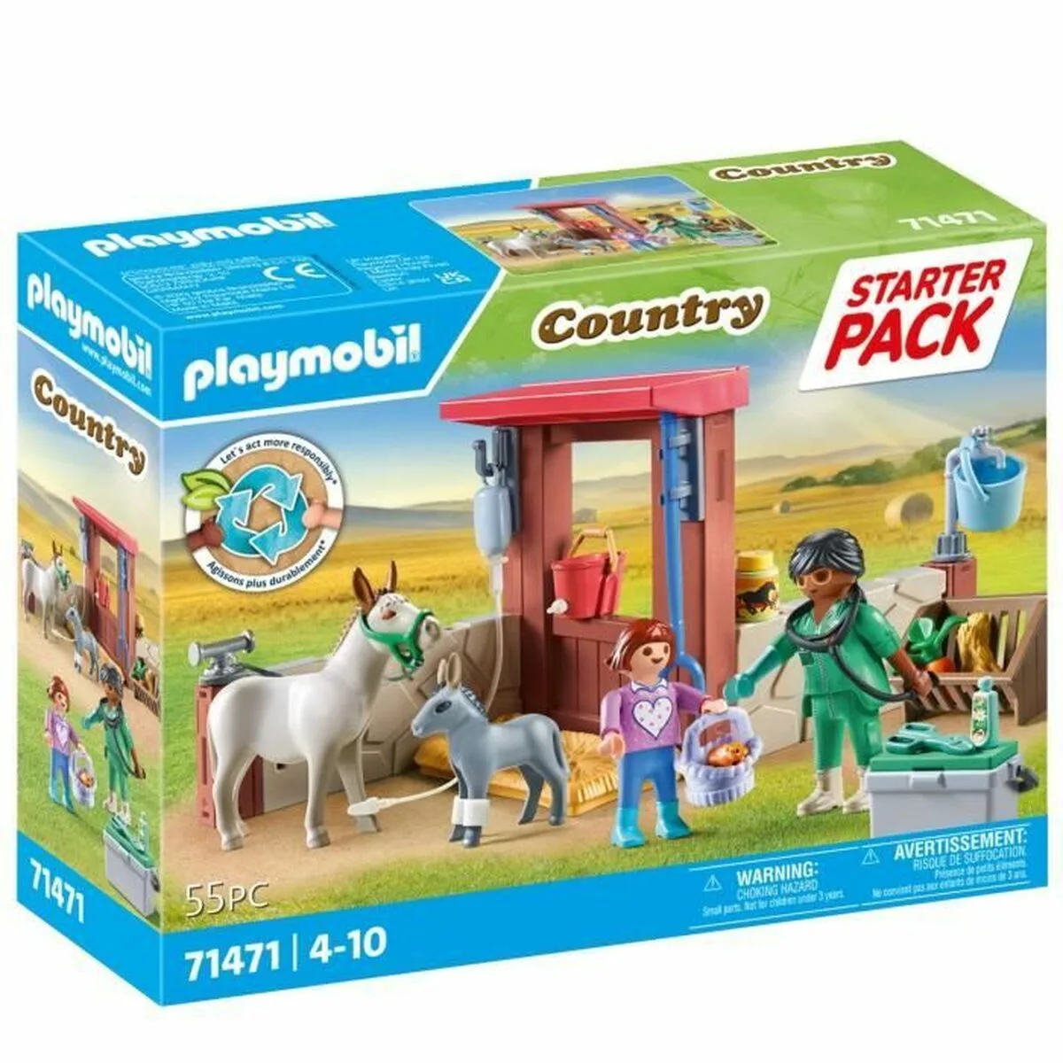 Playset playmobil 71471 country 55 pieces s719764878. Bien plus qu'un simple site, Diaytar est une expérience de découverte permanente de produits utiles, beaux et novateurs