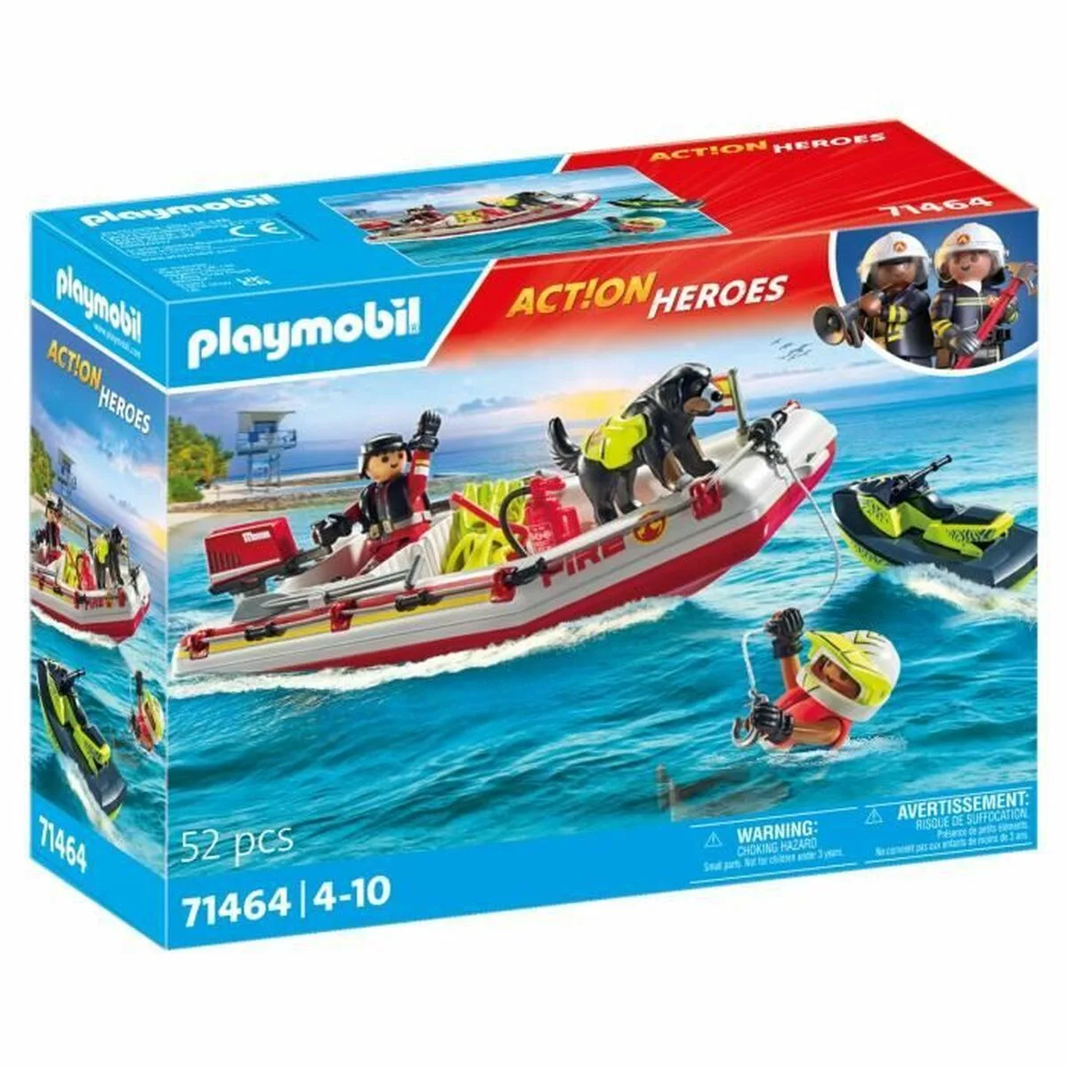 Playset playmobil action heroes fireboat and water scooter 71464 52 pieces s719649971. Diaytar ne suit pas les tendances, il les anticipe à travers sa sélection前瞻 de produits électroniques et généraux