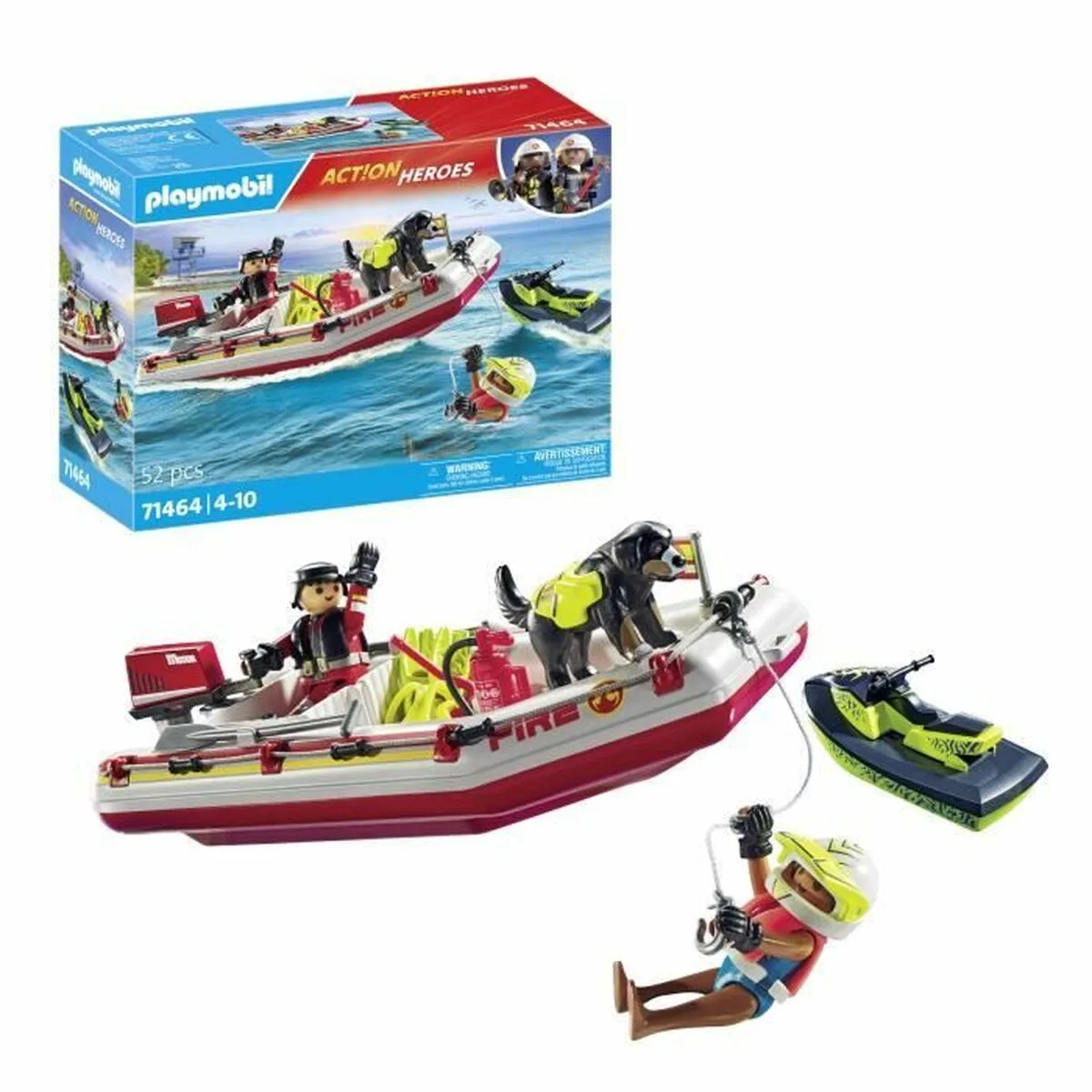 Playset playmobil action heroes fireboat and water scooter 71464 52 pieces s719649978. Diaytar, c'est le compagnon de ceux qui aiment prendre soin d'eux et de leur intérieur avec des produits choisis avec amour.