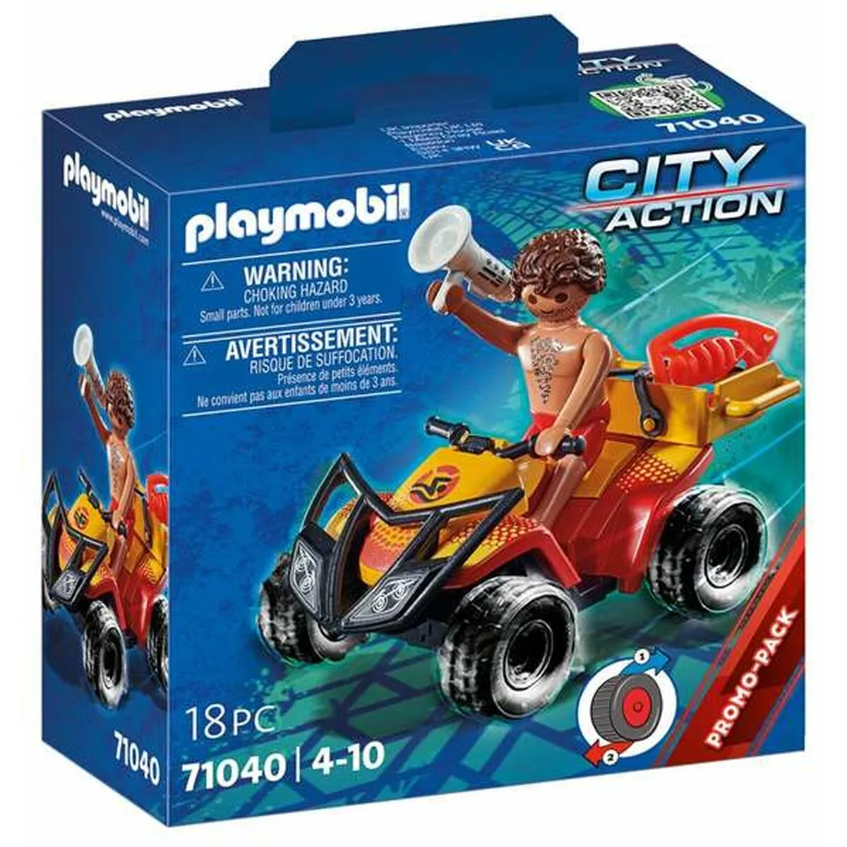 Playset playmobil city action rescue quad 18 pieces 71040 s242962870. Diaytar : La boutique qui réunit qualité, tendance et prix accessibles sous un même toit.