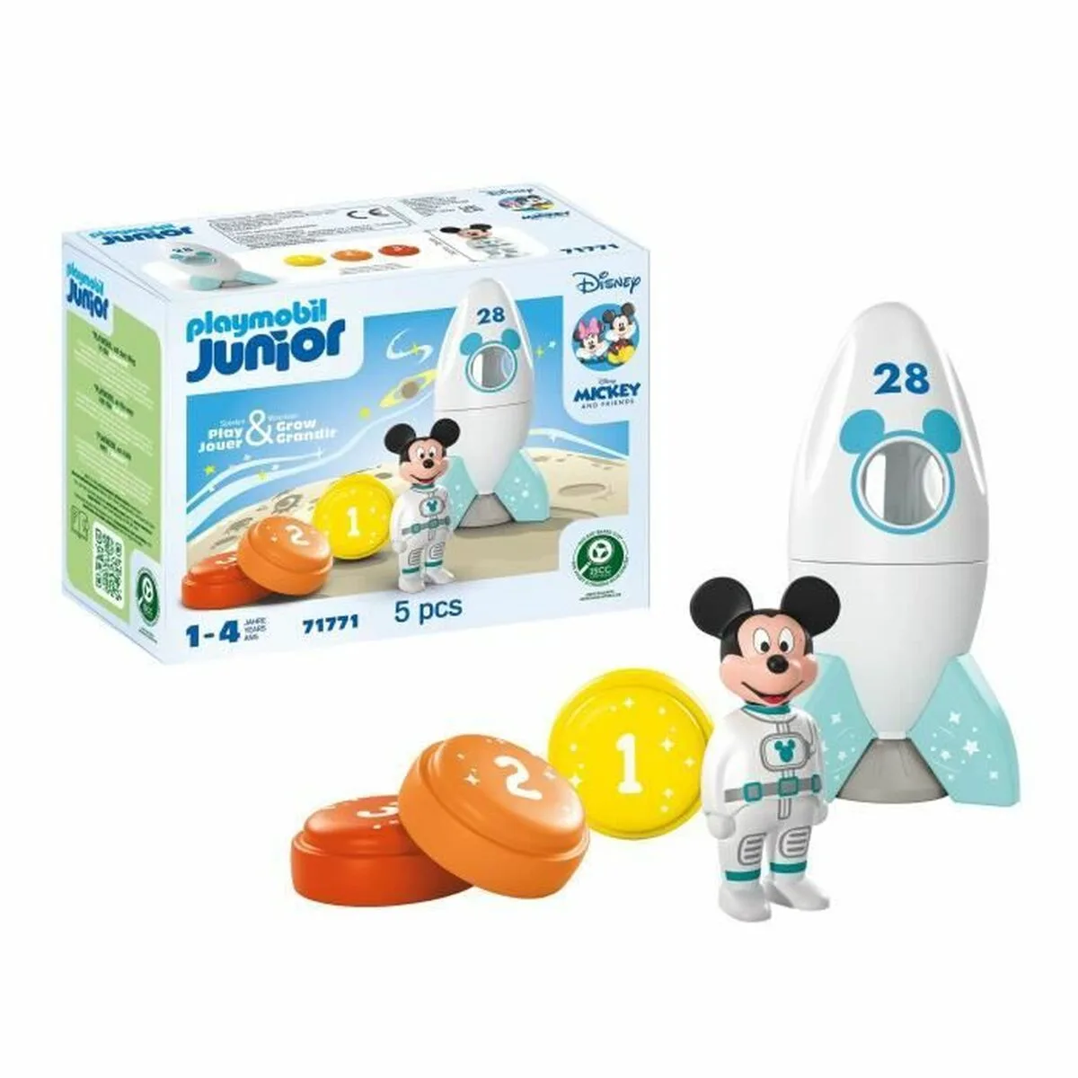 Playset playmobil junior 71771 mickey astronaut disney 5 pieces s7101742370. Chez Diaytar, nous ne vendons pas que des produits, nous proposons des solutions, du rêve et un peu de magie au quotidien