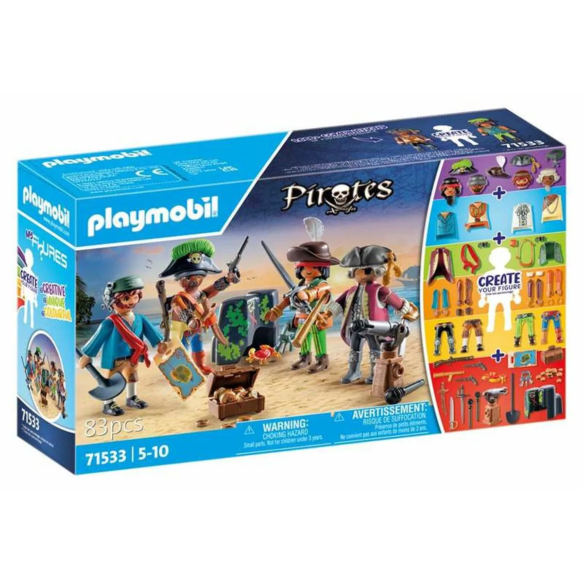 Playset playmobil pirates 71533 83 pieces s243903237. Notre équipe chez Diaytar est une brigade de passionnés, toujours en chasse pour dénicher la perle rare qui vous fera vibrer.