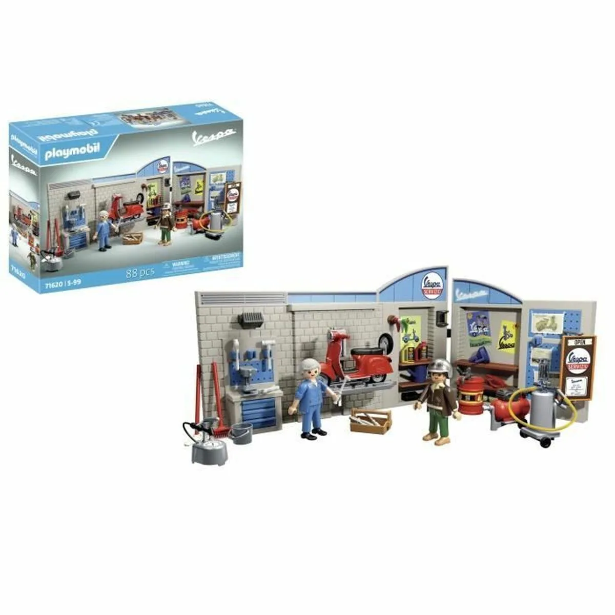 Playset playmobil vespa retro garage s7101059953. C'est officiel : Diaytar devient votre nouvelle addiction shopping. Des produits si bons, vous ne voudrez plus vous arrêter.