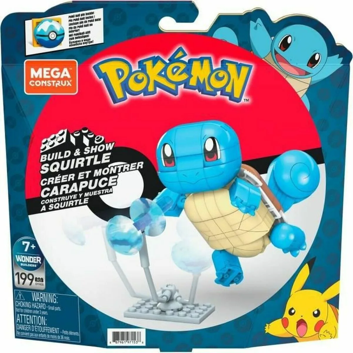 Playset pokemon squirtle pokemon to build 200 pieces s716331464. Chez Diaytar, chaque visite est l'occasion de découvrir un nouveau produit génial, qu'il soit électronique ou domestique