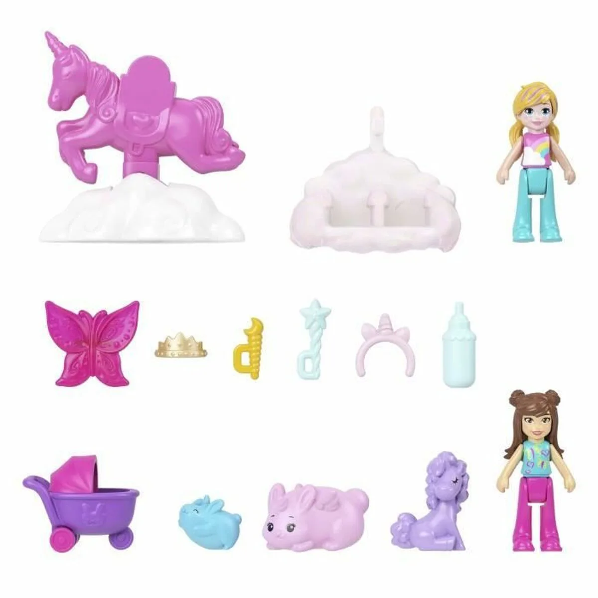 Playset polly pocket 16 pieces s7102116412. Osez l'originalité avec les créations mode exclusives de Diaytar.
