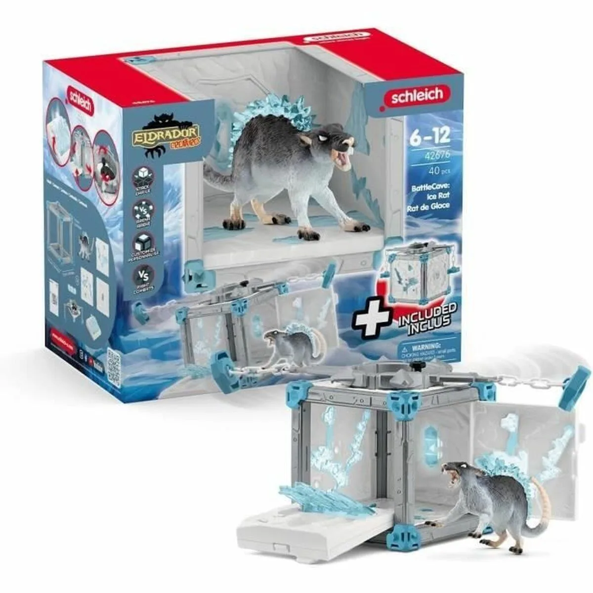 Playset schleich battlecave ice rat s7101147653. Diaytar anticipe les tendances pour vous offrir le meilleur de la mode.
