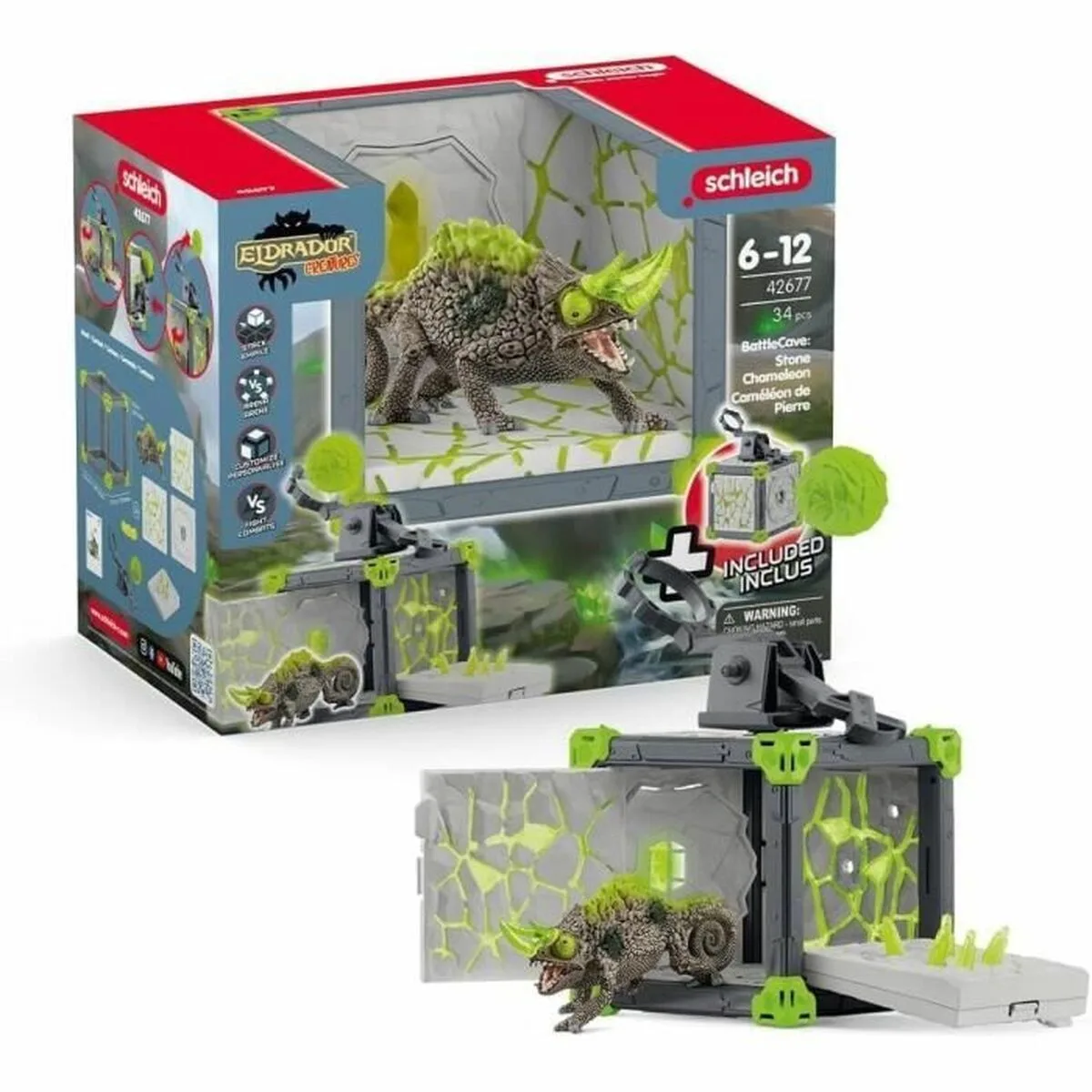Playset schleich camaleon de piedra de battlecave s7100935947. Diaytar transforme l'essai du e-commerce généraliste en vous offrant une expérience curated, qualitative et surprenante