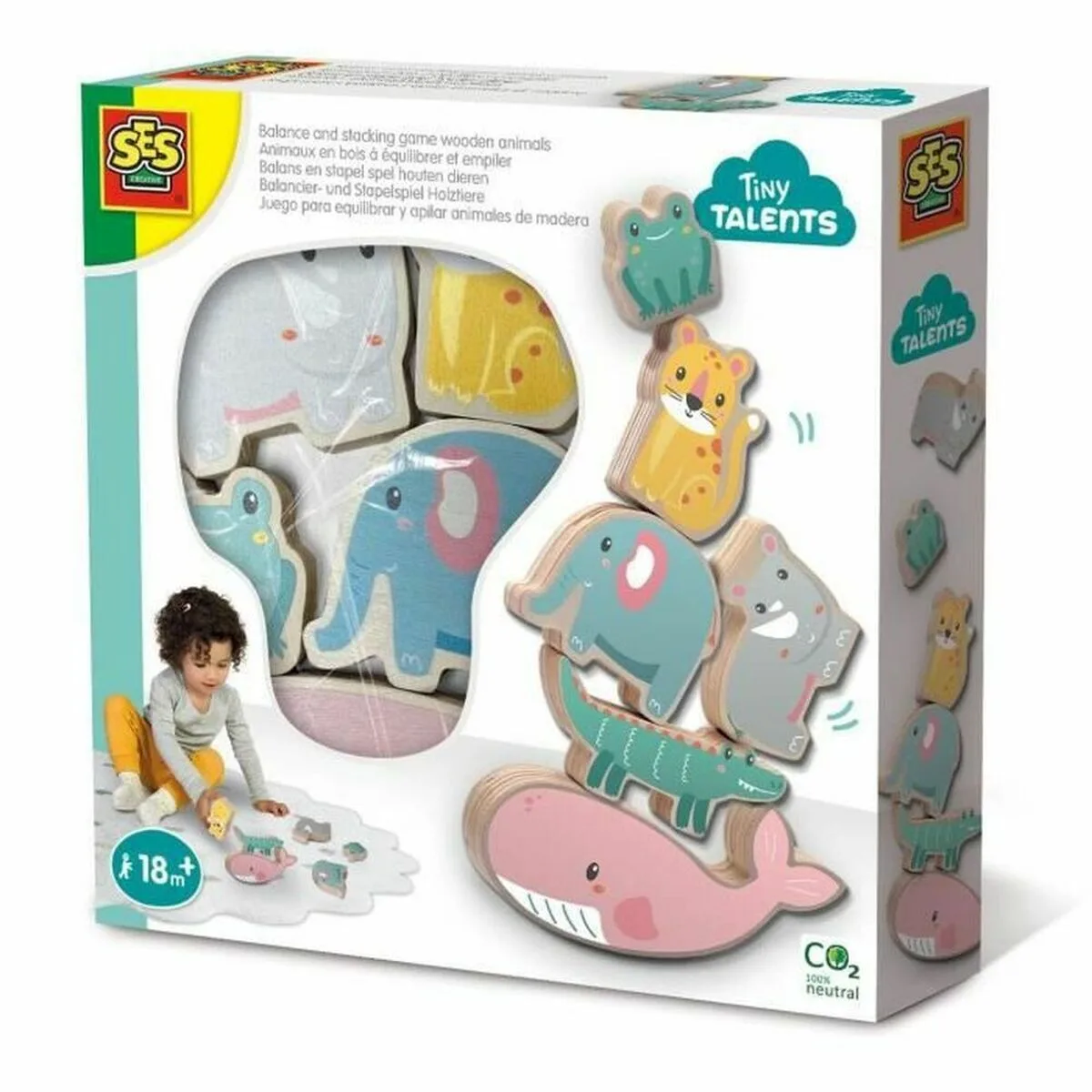 Playset ses creative wooden animals to balance and stack s717214228. Pour un shopping sans limites : Diaytar déniche pour vous le meilleur des produits généraux, électroniques et de style de vie