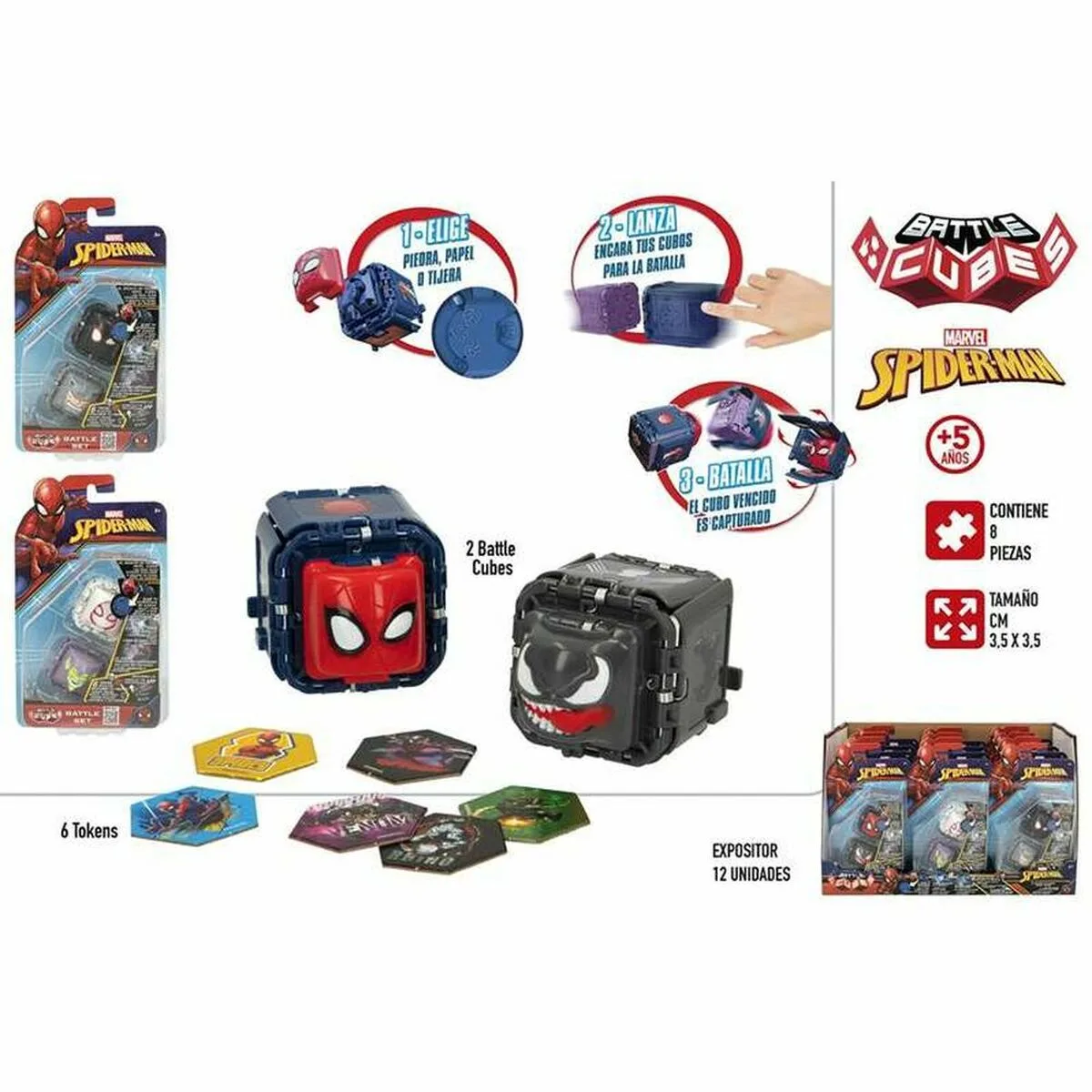 Playset spider man 3 5 x 3 5 x 6 cm 8 pieces s890339288. Diaytar, c'est la preuve que le génie réside dans les détails. Chaque produit a été scruté, pesé, et approuvé.