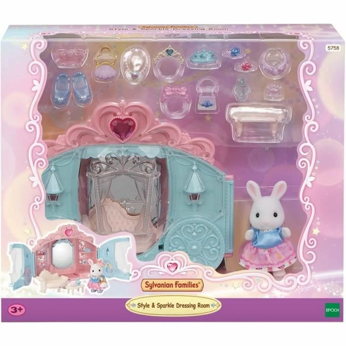Playset sylvanian families princess dressing s7100937526. La mode selon Diaytar : audacieuse, accessible et toujours dans l'air du temps.
