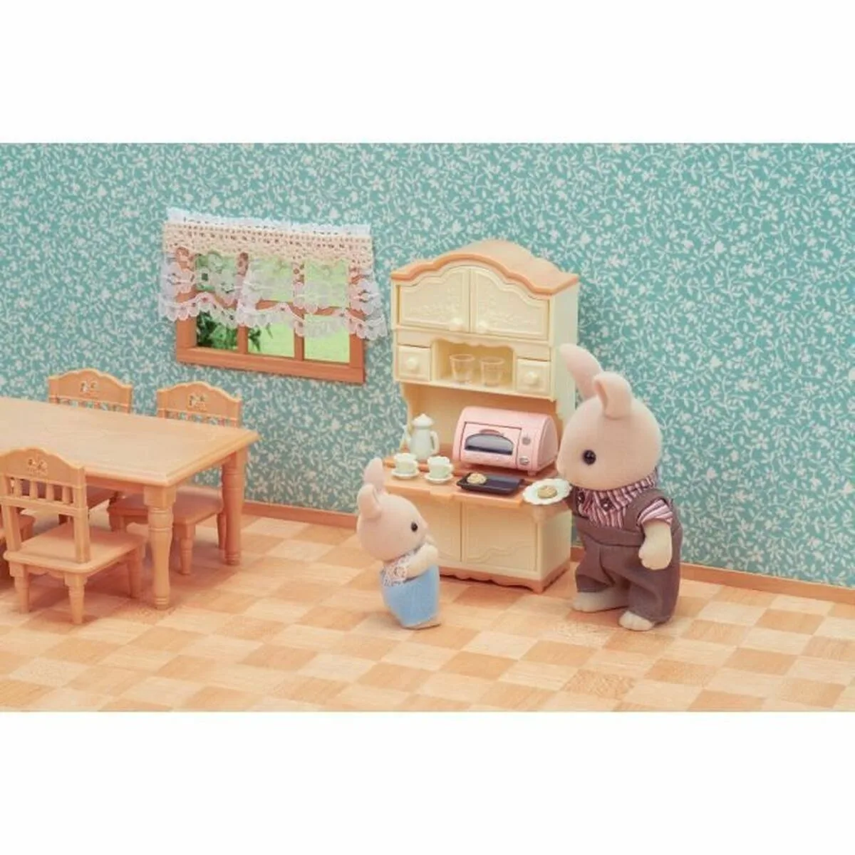 Playset sylvanian families the dining room s719398481. Nous sélectionnons pour Diaytar des produits qui ont une histoire, une âme, et qui sauront trouver une place dans la vôtre.
