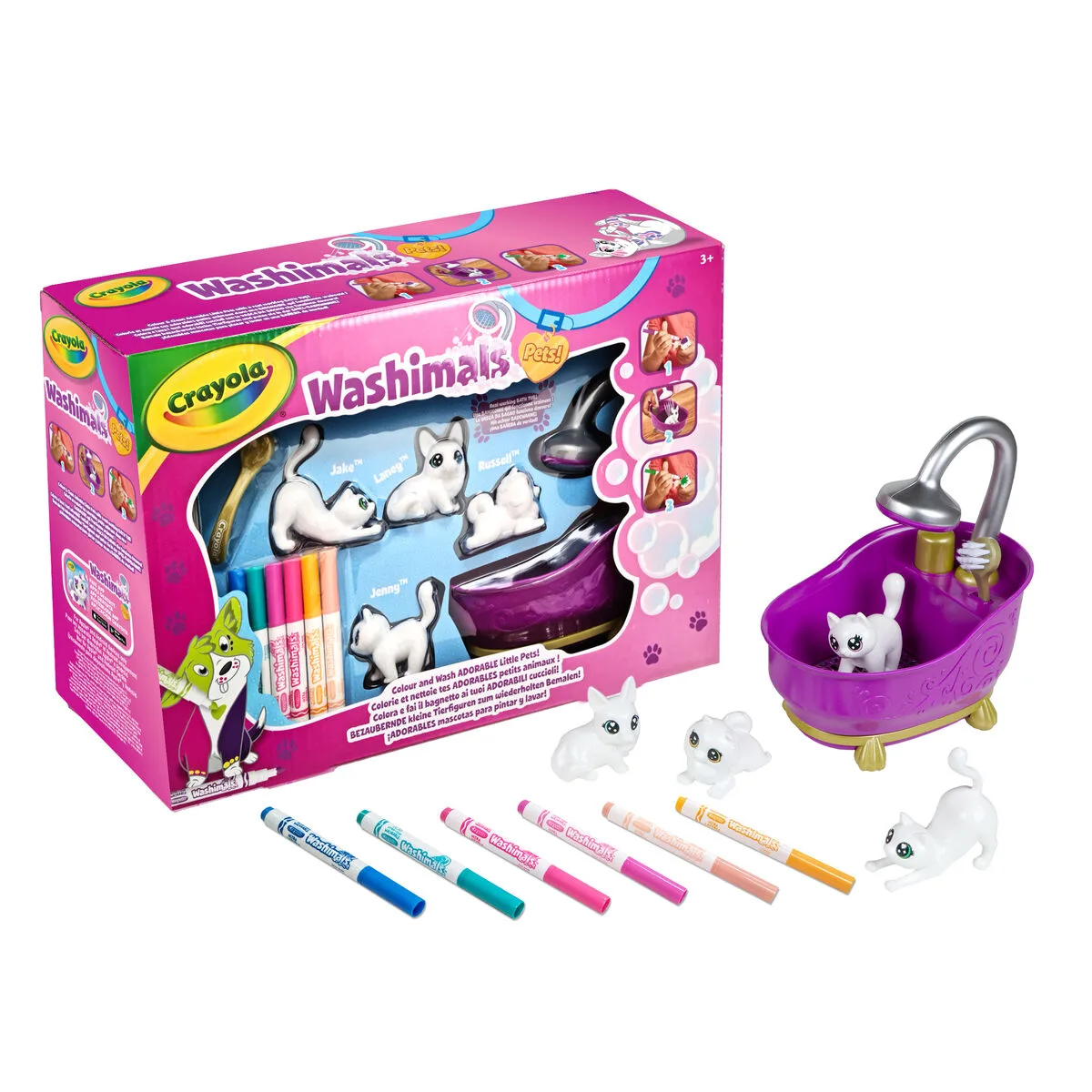 Playset washimals pets crayola 74 7453 baignoire 6 pieces s714790010. Diaytar Fashion : Soyez à la pointe de la mode avec nos collections exclusives.