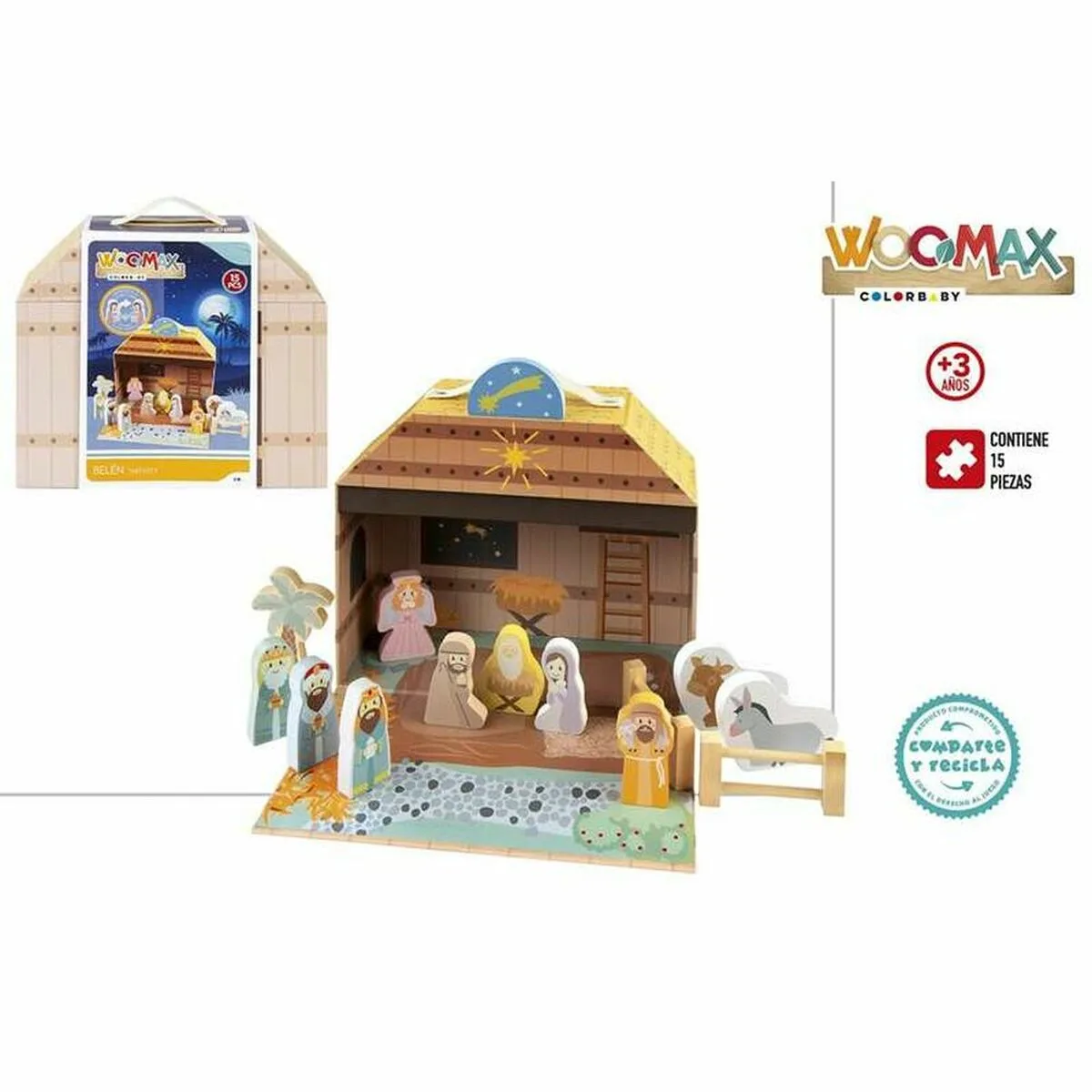 Playset woomax 24 5 x 20 5 x 24 5 cm 15 pieces s890358714. Diaytar : Le curateur de votre quotidien. Des produits soigneusement choisis pour leur originalité et leur utilité