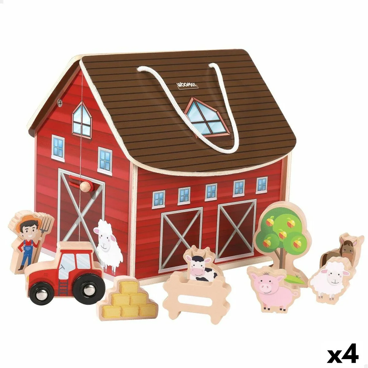Playset woomax ferme 9 pieces 4 unites 19 x 18 x 19 cm s890033721. Chez Diaytar, nous fusionnons l'utile à l'agréable avec une gamme complète de produits soigneusement choisis pour leur design et leur fonctionnalité