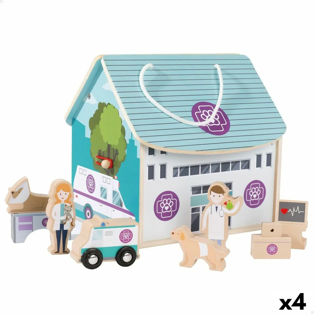 Playset woomax veterinaire 9 pieces 4 unites 19 x 18 x 19 cm s890033576. Diaytar capitalise sur la diversité : notre force est de vous offrir un choix immense sans jamais sacrifier la qualité