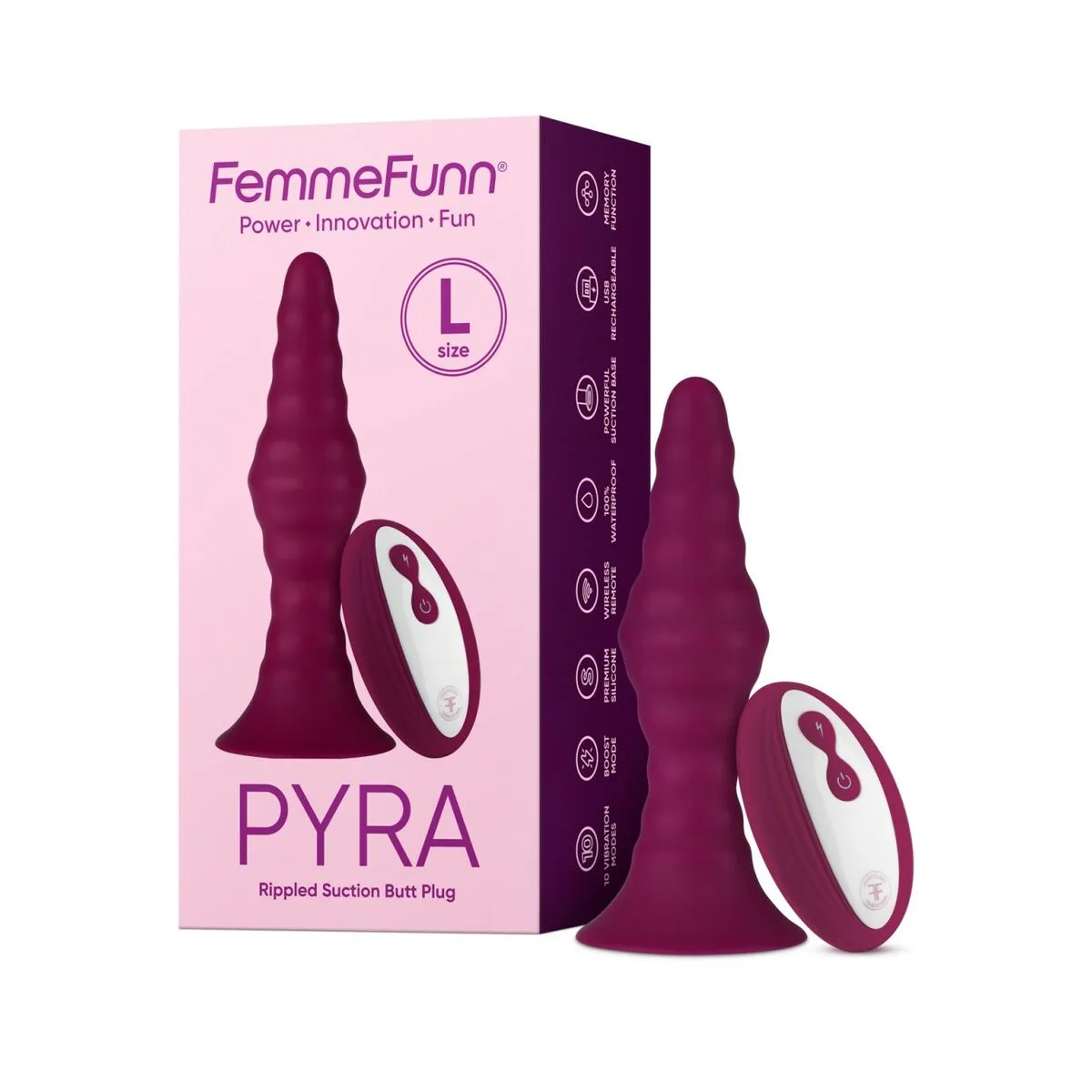 Plug anal femmefunn pyra fuchsia m040013421. Diaytar incarne le renouveau du commerce en ligne : authentique, engagé et résolument tourné vers l'avenir.