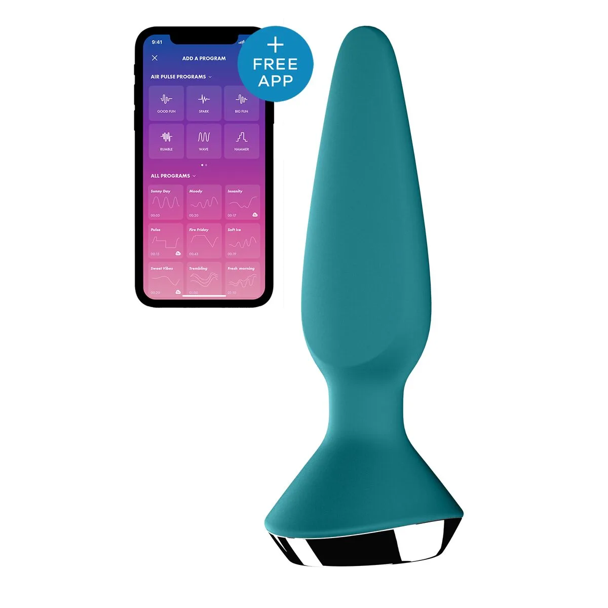 Plug anal satisfyer ilicious 1 vert s940596271. Nous traitons chaque produit Diaytar avec le même respect que si nous devions l'offrir à un proche. La qualité est non-négociable.