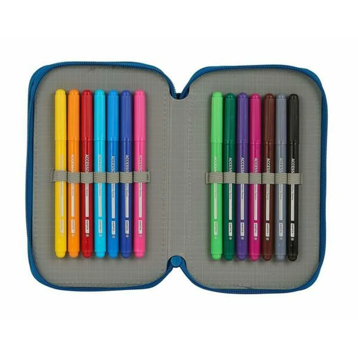 Plumier double blackfit8 m854 bleu fonce 12 5 x 19 5 x 4 cm 28 pieces s430052754. La mode selon Diaytar : audacieuse, accessible et toujours dans l'air du temps.