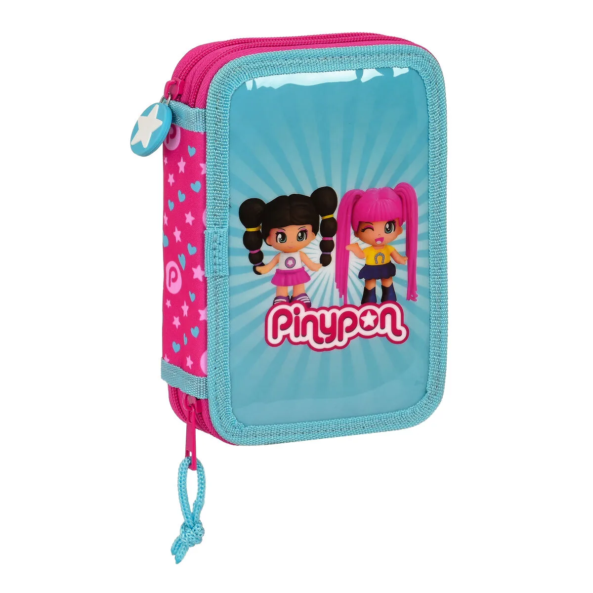 Plumier double pinypon bleu rose 12 5 x 19 5 x 4 cm 28 pieces s430850513. Élargissez vos horizons avec Diaytar, le hub de tous les produits qui comptent vraiment dans votre vie de tous les jours