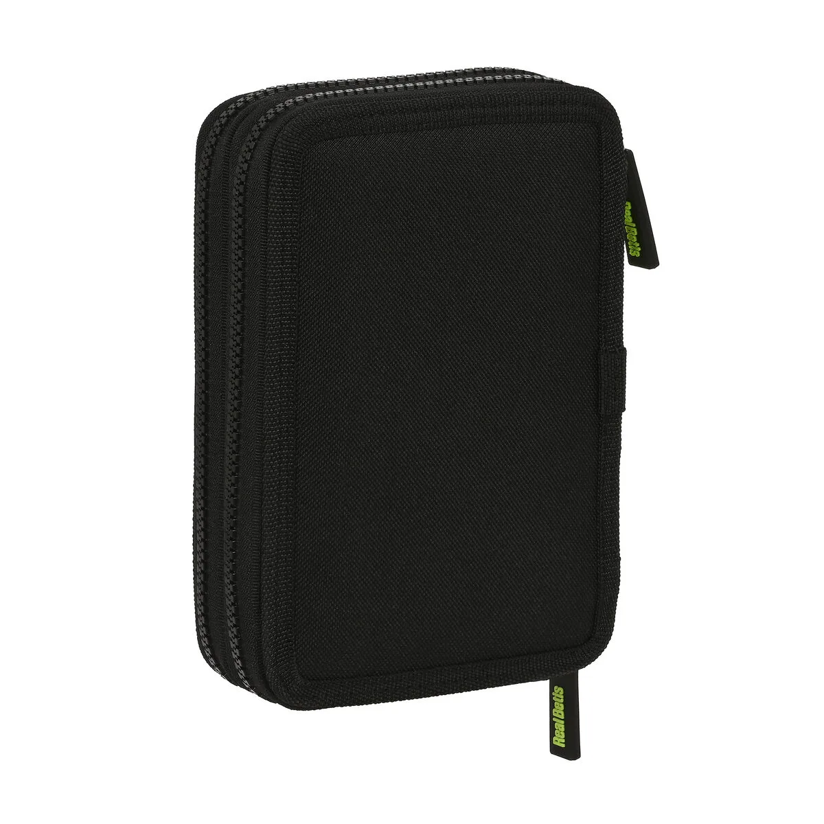 Plumier double real betis balompie noir citron 12 5 x 19 5 x 4 cm 28 pieces s430896151. Créez votre look signature avec les pièces mode sélectionnées par Diaytar.