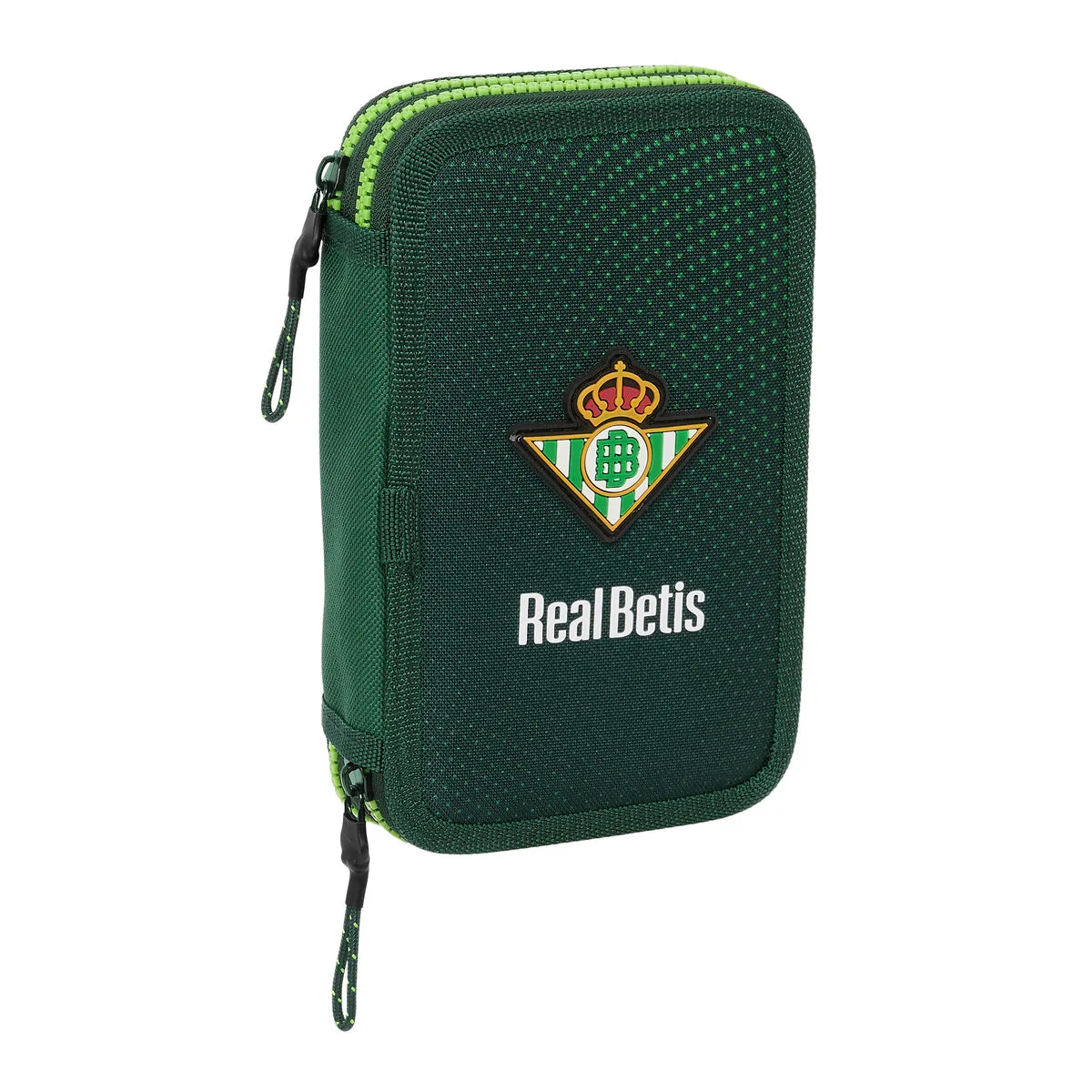Plumier double real betis balompie vert 12 5 x 19 5 x 4 cm 28 pieces s431111341. Notre équipe Diaytar est une bande de dénicheurs compulsifs, toujours en quête du produit qui provoquera l'étincelle dans votre regard.