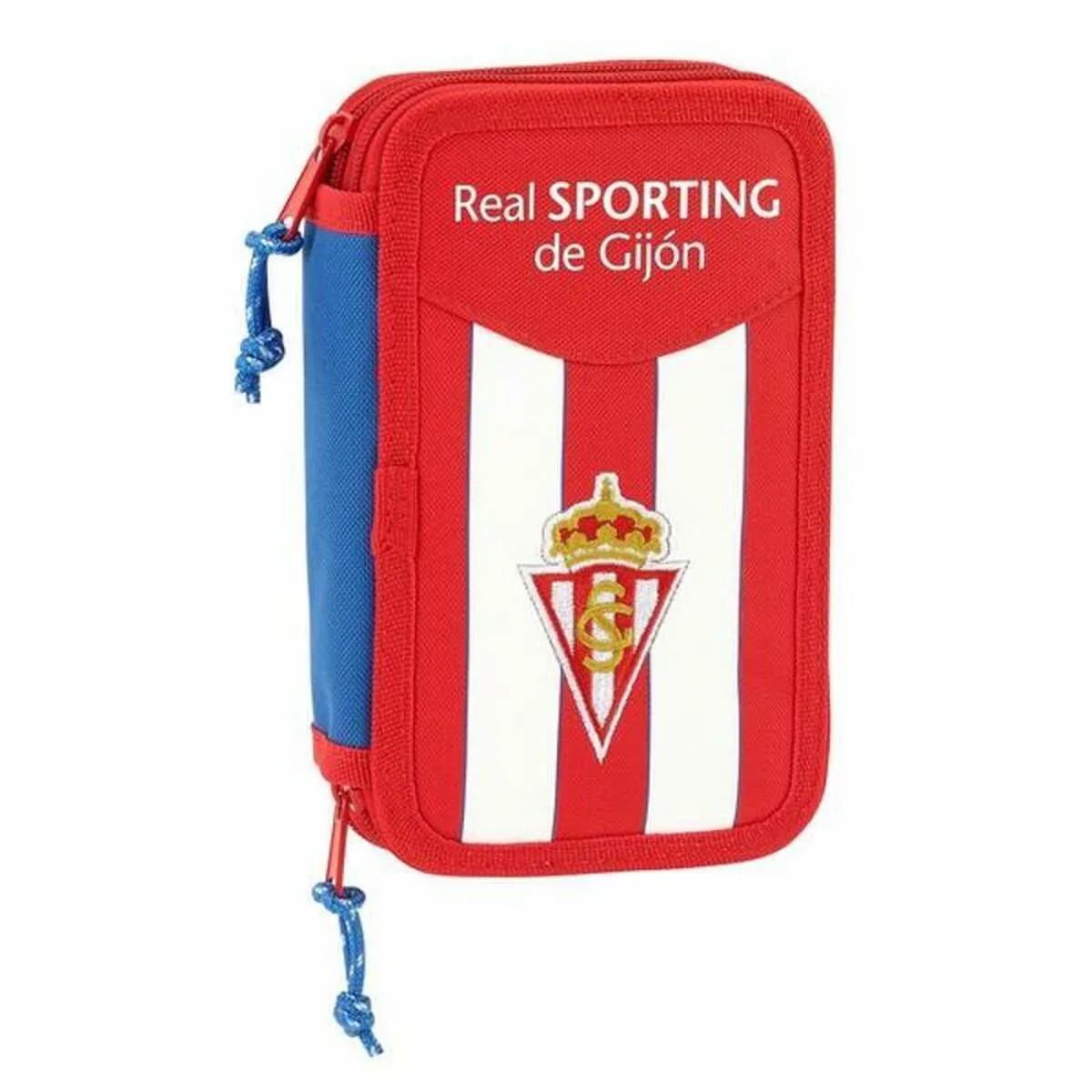 Plumier double real sporting de gijon blanc rouge 12 5 x 19 5 x 4 cm 28 pieces s430014699. Pour un shopping sans contrainte et plein de bonnes surprises, Diaytar est la destination ultime des produits généralistes