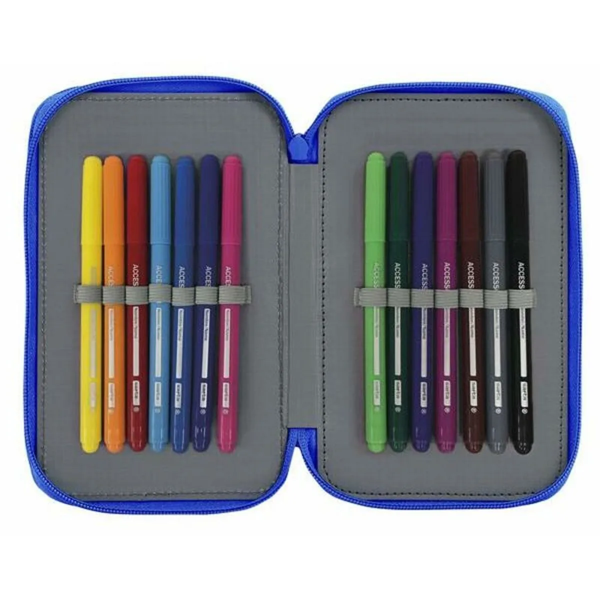 Plumier double real zaragoza bleu 12 5 x 19 5 x 4 cm 28 pieces s430031966. Avec Diaytar, faites le plein d'idées et de produits ingénieux pour toutes les pièces de votre maison et tous les aspects de votre vie