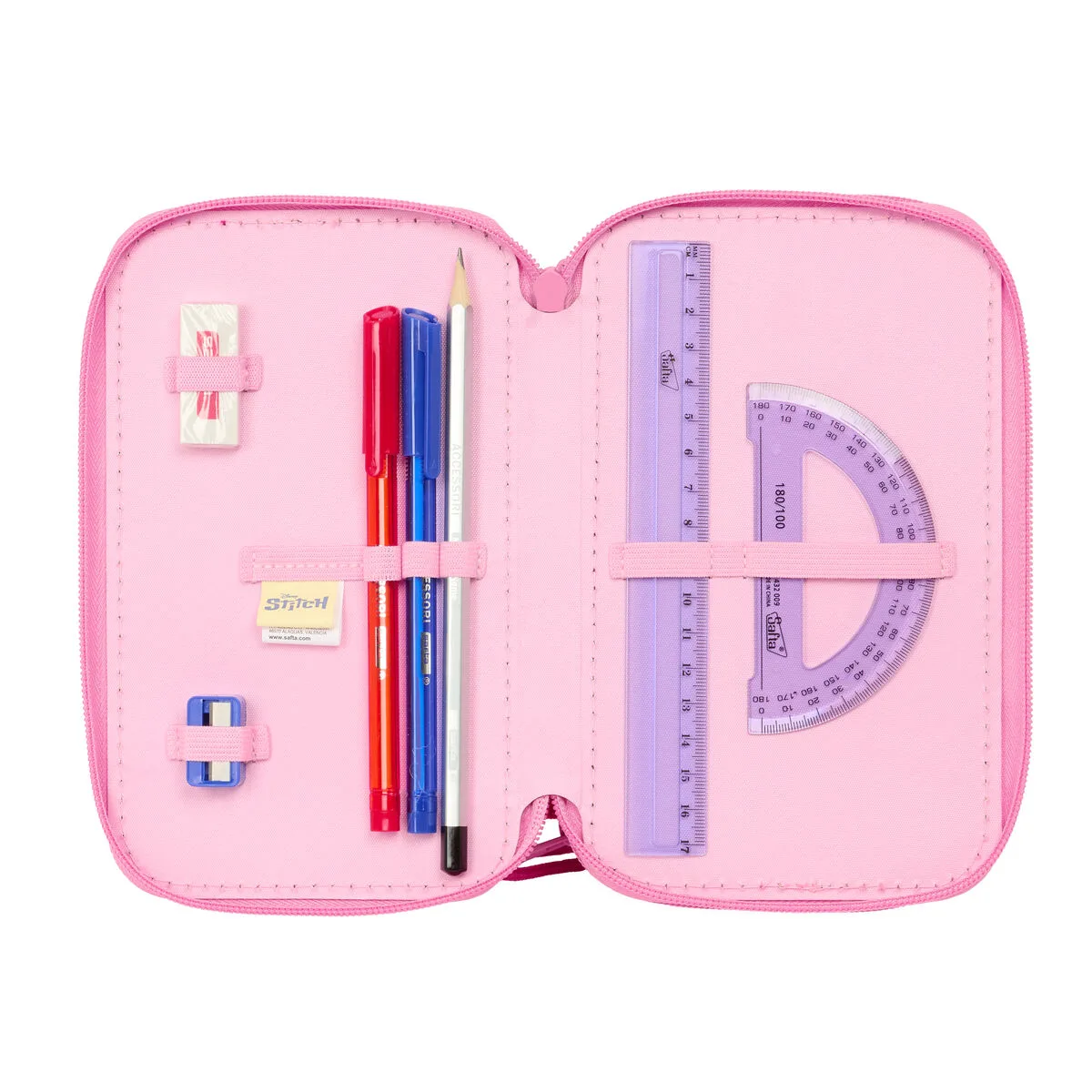 Pochette a crayons triple lilo stitch chill rose menthe 12 5 x 19 5 x 5 5 cm 37 pieces s431267823. Diaytar : La boutique qui réunit qualité, tendance et prix accessibles sous un même toit.