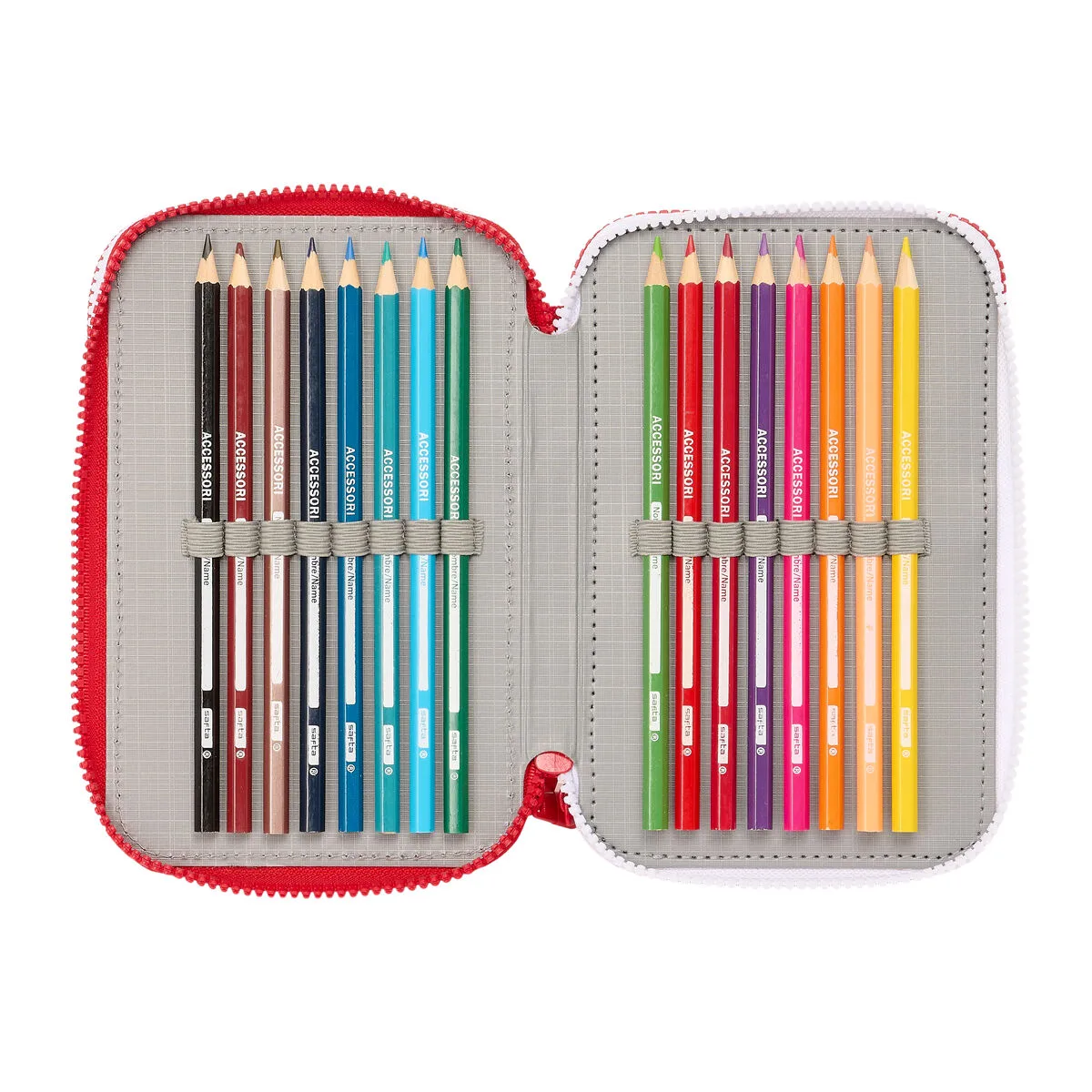 Pochette a crayons triple sevilla futbol club rouge 12 5 x 19 5 x 5 5 cm 36 pieces s431108340. L'excellence à portée de clic avec la boutique en ligne Diaytar.