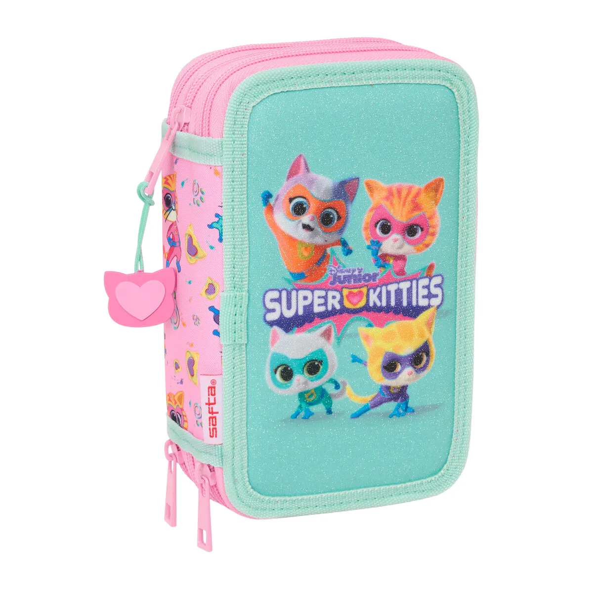 Pochette a crayons triple superkitties rose turquoise 12 5 x 19 5 x 5 5 cm 37 pieces s431145290. Diaytar transforme l'essai du e-commerce généraliste en vous offrant une expérience curated, qualitative et surprenante