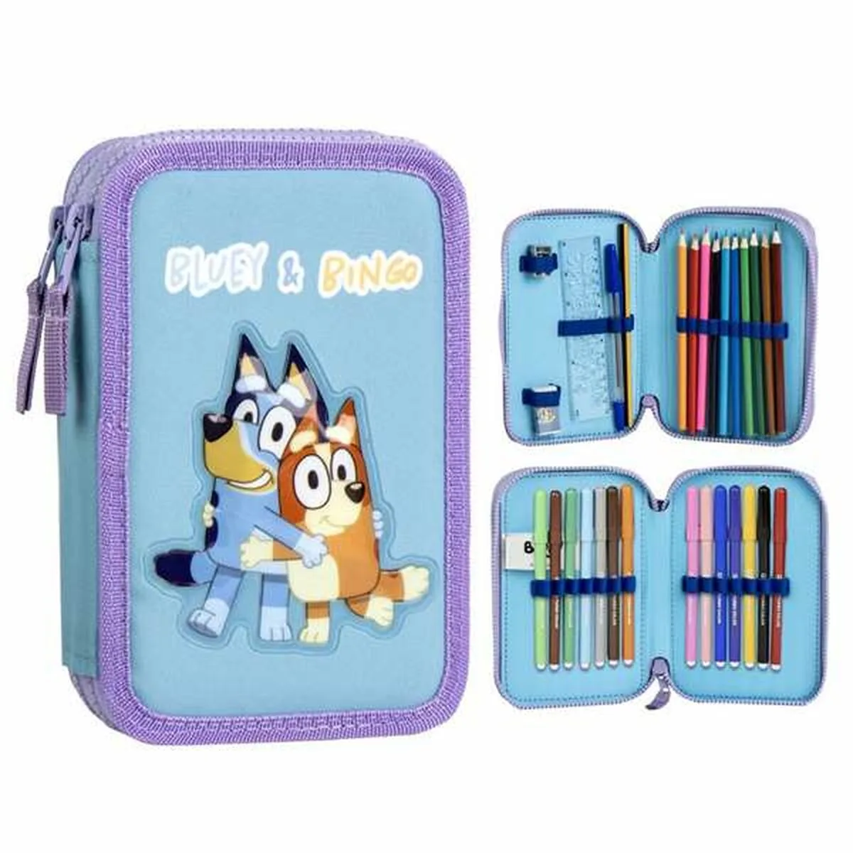 Pochette crayons bluey bleu clair light blue 12 5 x 19 5 x 4 5 cm s245509091. Nous croyons en la puissance de la simplicité. Les produits Diaytar sont beaux, utiles, et incroyablement simples à utiliser.
