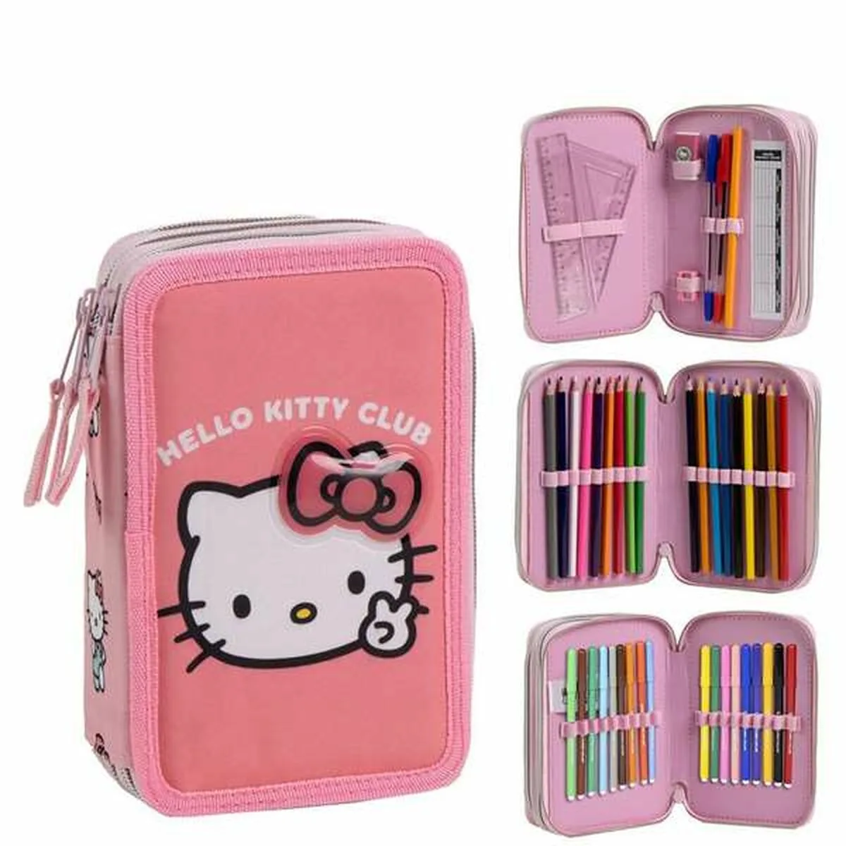 Pochette crayons hello kitty rose 12 5 x 6 5 x 19 5 cm s245507839. Diaytar se positionne comme le carrefour des produits innovants, qu'ils relèvent de la tech, de la maison ou du quotidien