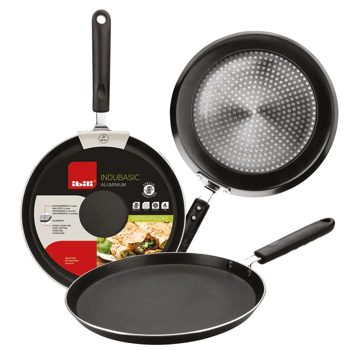 Poele a crepes ibili aluminium o 26 cm 26 cm noir s792612973. Diaytar : Votre destination shopping en ligne pour découvrir les dernières tendances et produits généraux soigneusement sélectionnés